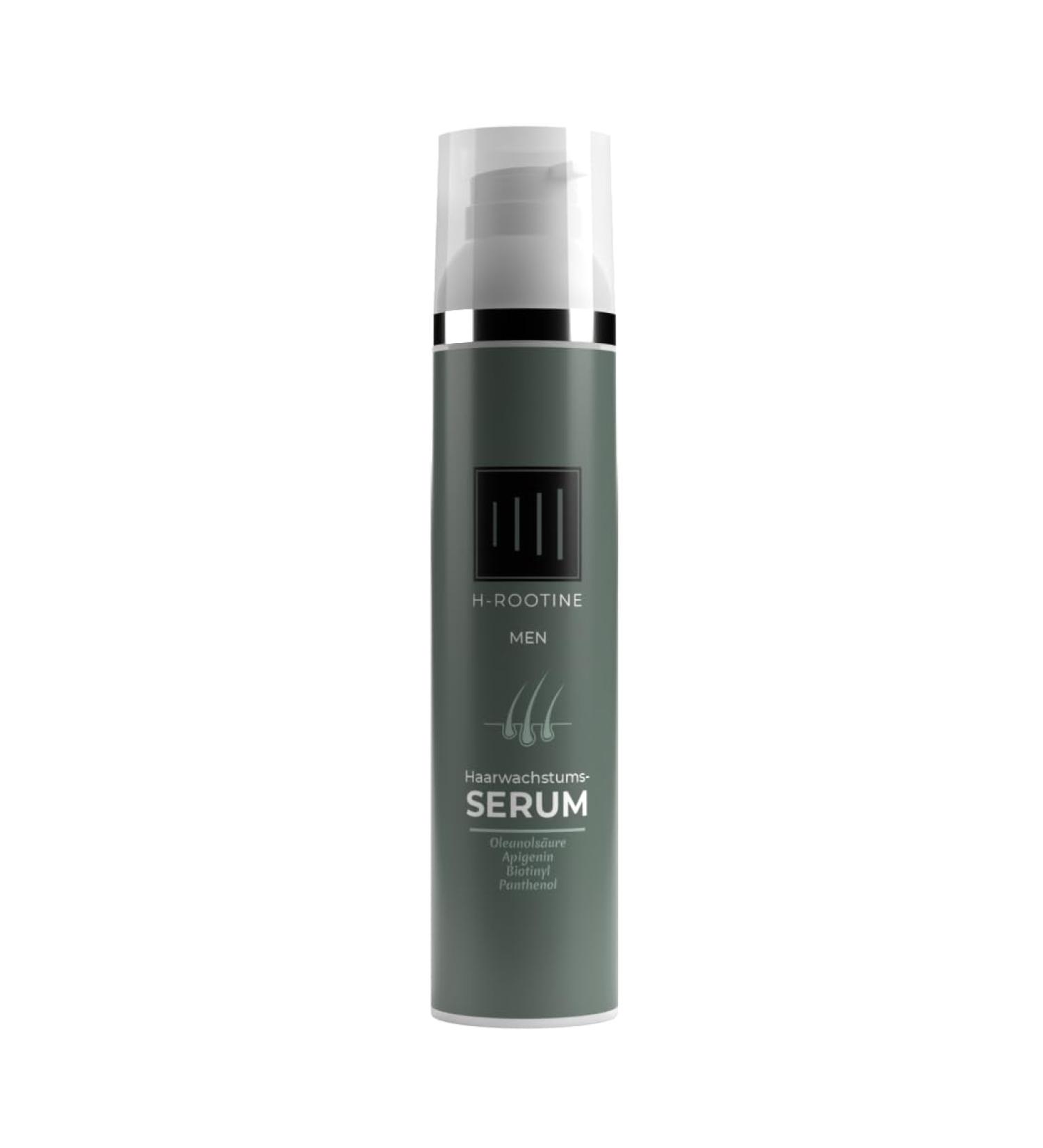 H-Rootine Hair Serum for Men 100ml | Hair Loss Remedy | Promotes Hair Growth & Stops Hormonal Loss - Buy Online on GoSupps.com