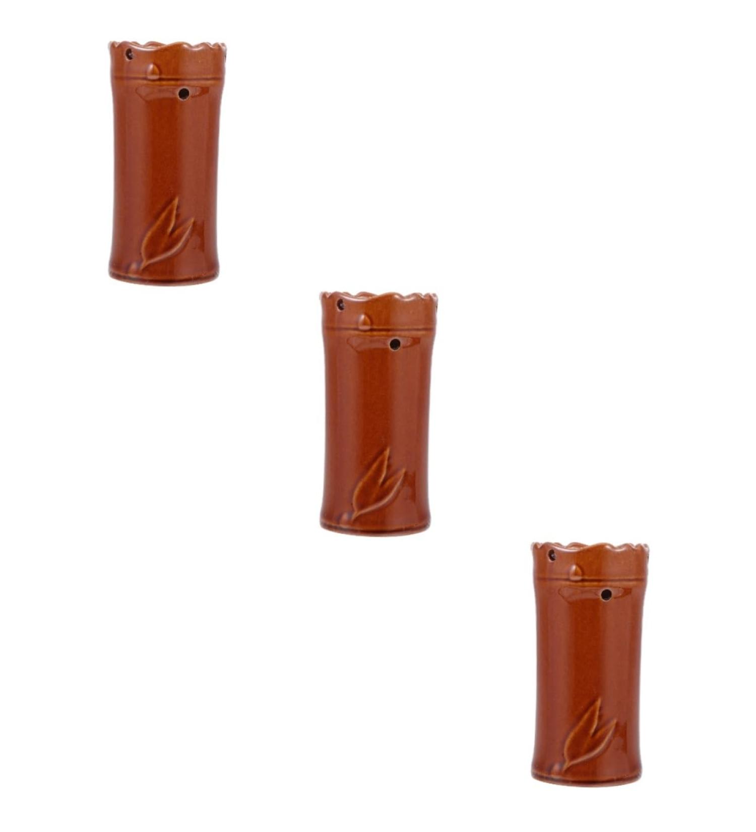 Healvian Ceramic Moxibustion Pot - Moxa Sticks Holder & Burner for Pain Relief | Moxibustion Supplies - Buy Online on GoSupps.com