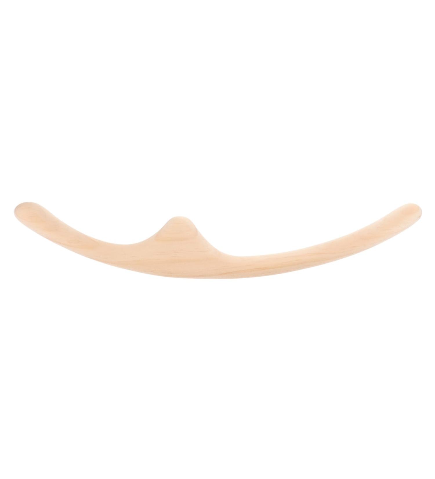 Buy Hapinary Wooden Massage Roller & Gua Sha Tool - Natural Body Pressure Point Device for Women - Buy Online on GoSupps.com
