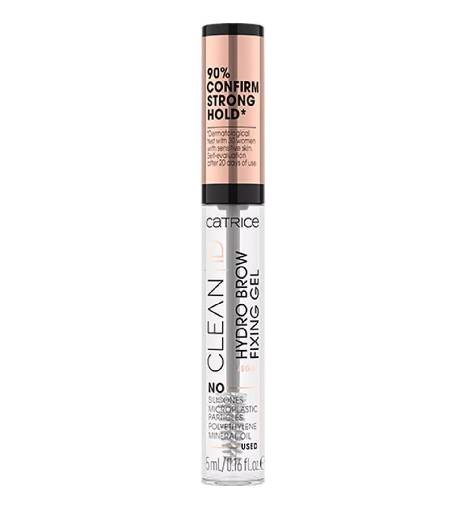 Catrice Clean ID Hydro Brow Fixing Gel - Transparent No. 010 | Vegan Natural Defining Eyebrows (5ml) - International Shipping Available - Buy Online on GoSupps.com