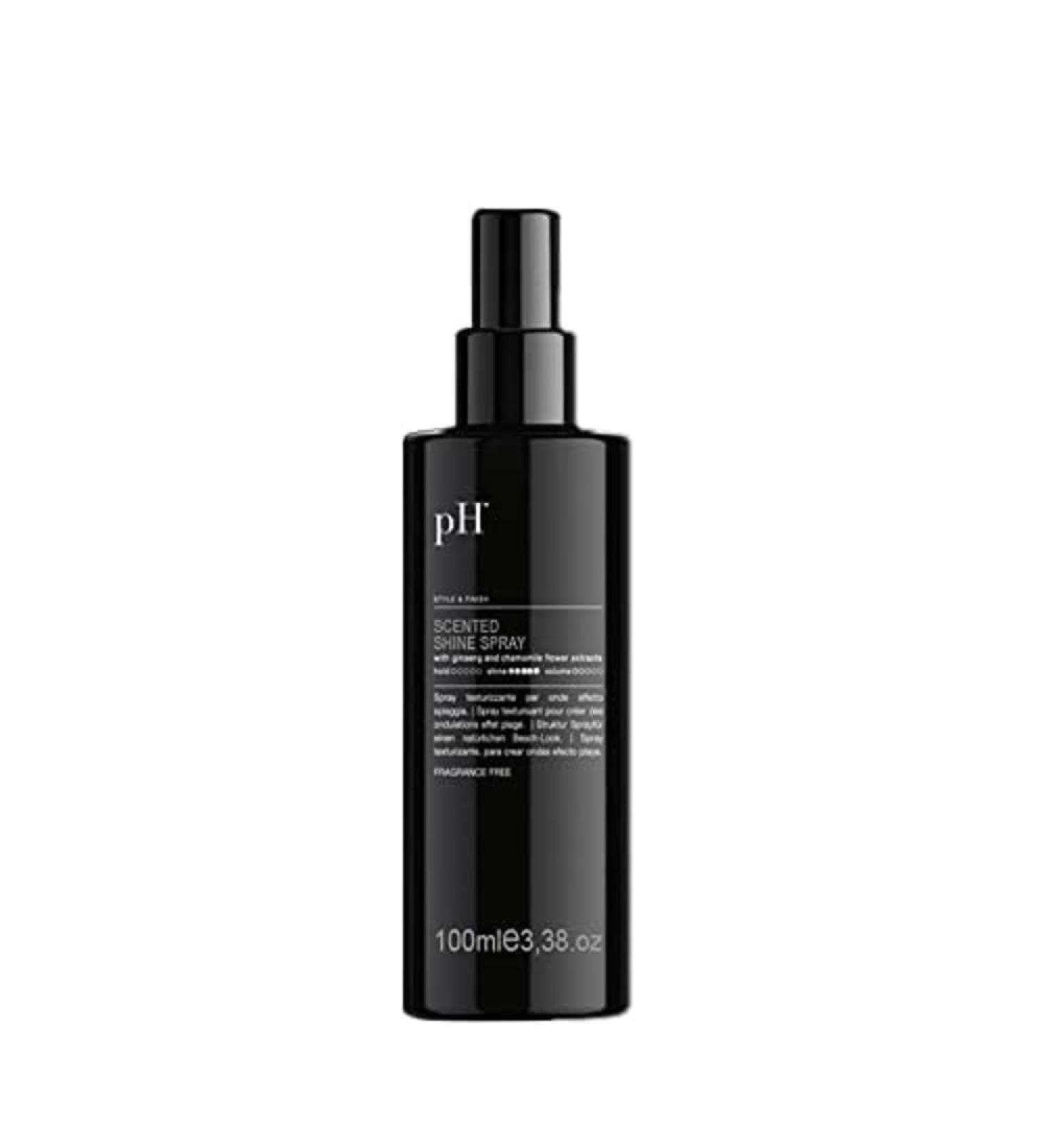 pH Labs Scented Shine Spray for Hair - Enhancing Glossy Finish for All Hair Types - Lightweight Formula with Argan Oil & Keratin - Adds Vibrant Luster and Strengthens - Paraben Free - 3.38 oz - Buy Online on GoSupps.com