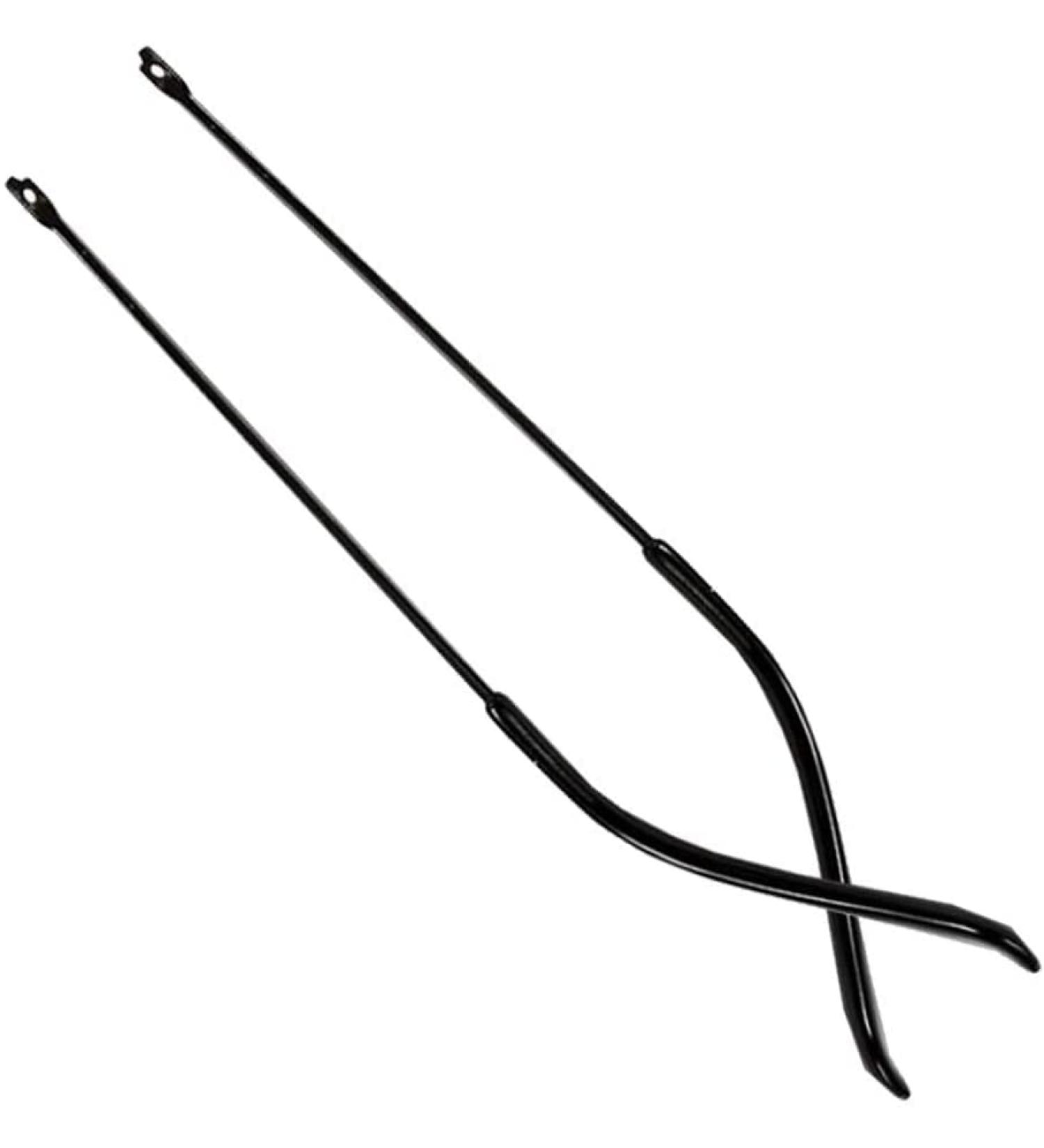 RiJpex Eyeglass Leg Ear Hook Holder 1 Pair Vintage Sunglasses Replacement Temples Made of Metal Black