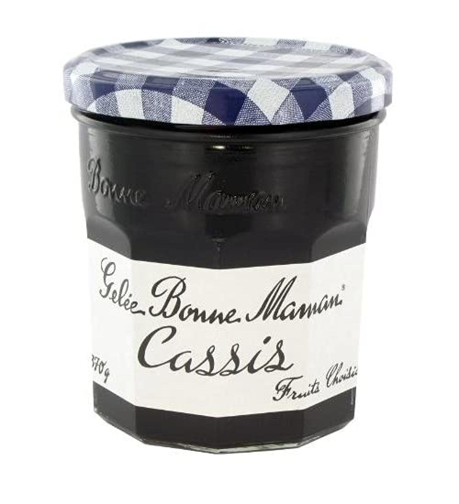 BONNE MAMAN - Blackcurrant Jelly 370G - Pack of 4 - Buy Online on GoSupps.com