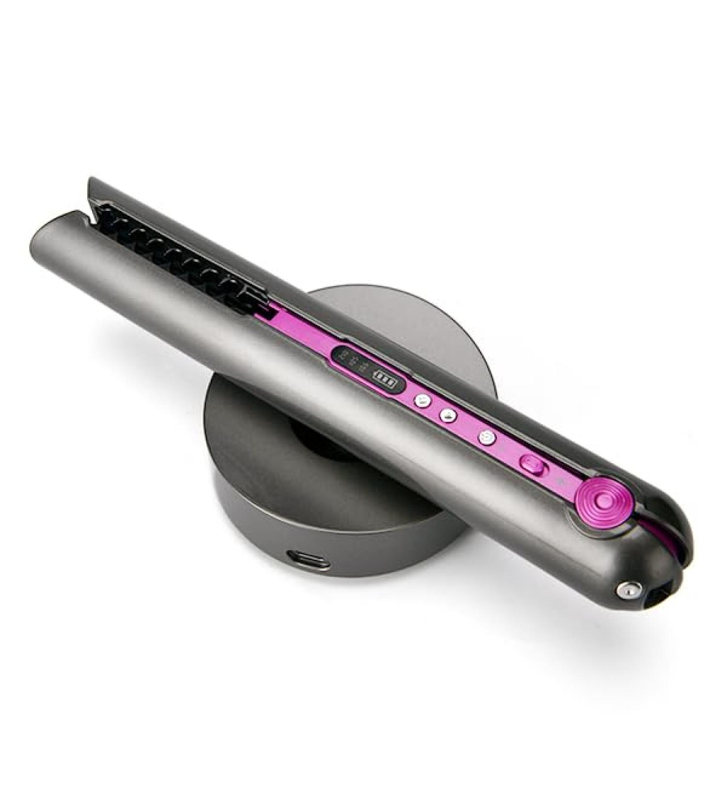 PRITECH Cordless Travel Flat Iron - Mini Hair Straightener & Curler Portable USB-C Rechargeable Dual Voltage for Thin & Fine Hair - Ideal for On-the-Go Styling - Buy Online on GoSupps.com