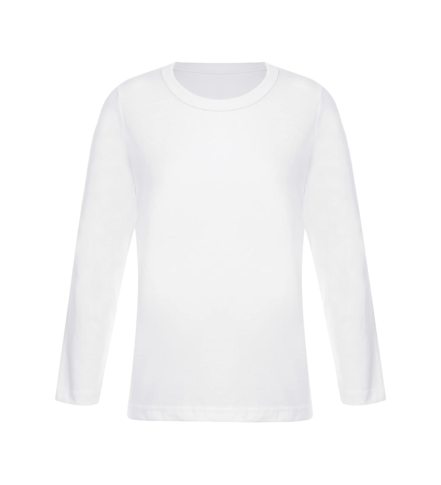 Yhong Kids White Thermal Underwear Top | Long Sleeve Cotton Pullover Sweatshirt - Buy Online on GoSupps.com
