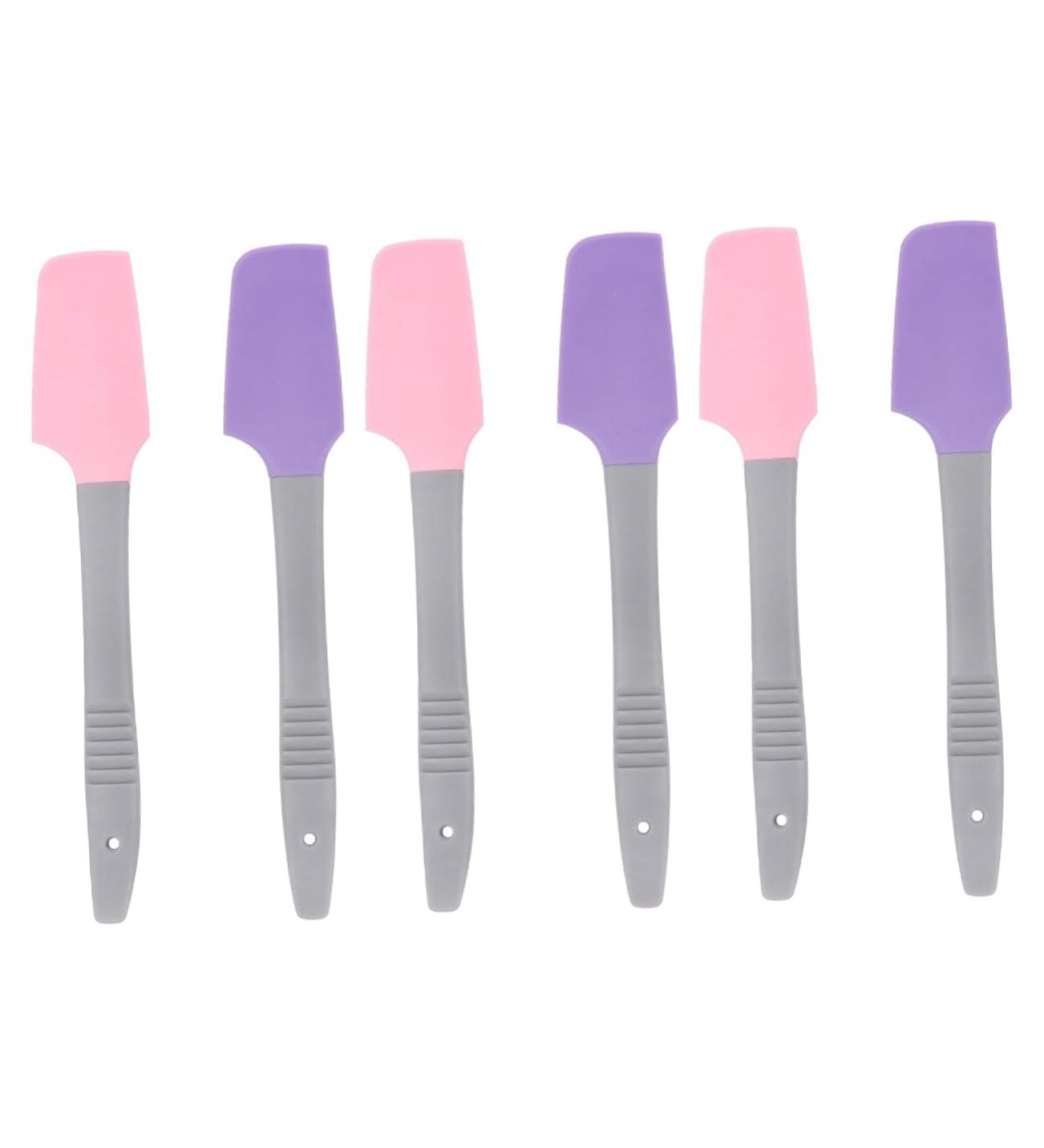 FRCOLOR Silicone Wax Spatula Set - 6 Non-Stick Tools for Crafting & Hard Wax Use - Perfect for Honey & Glue - Buy Online on GoSupps.com