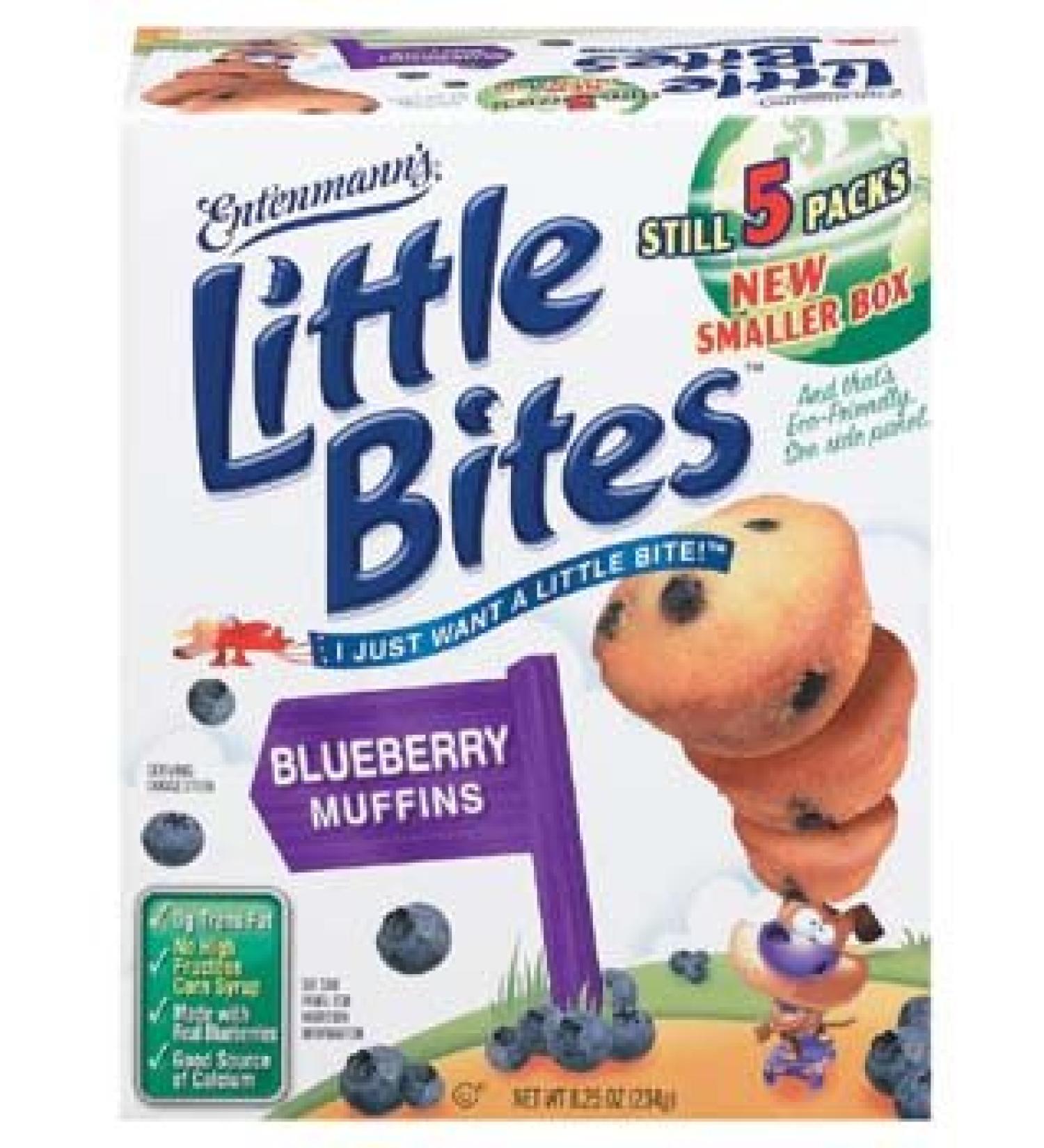 Entenmann's Little Bites 5 ct Blueberry Muffins 8.25 oz