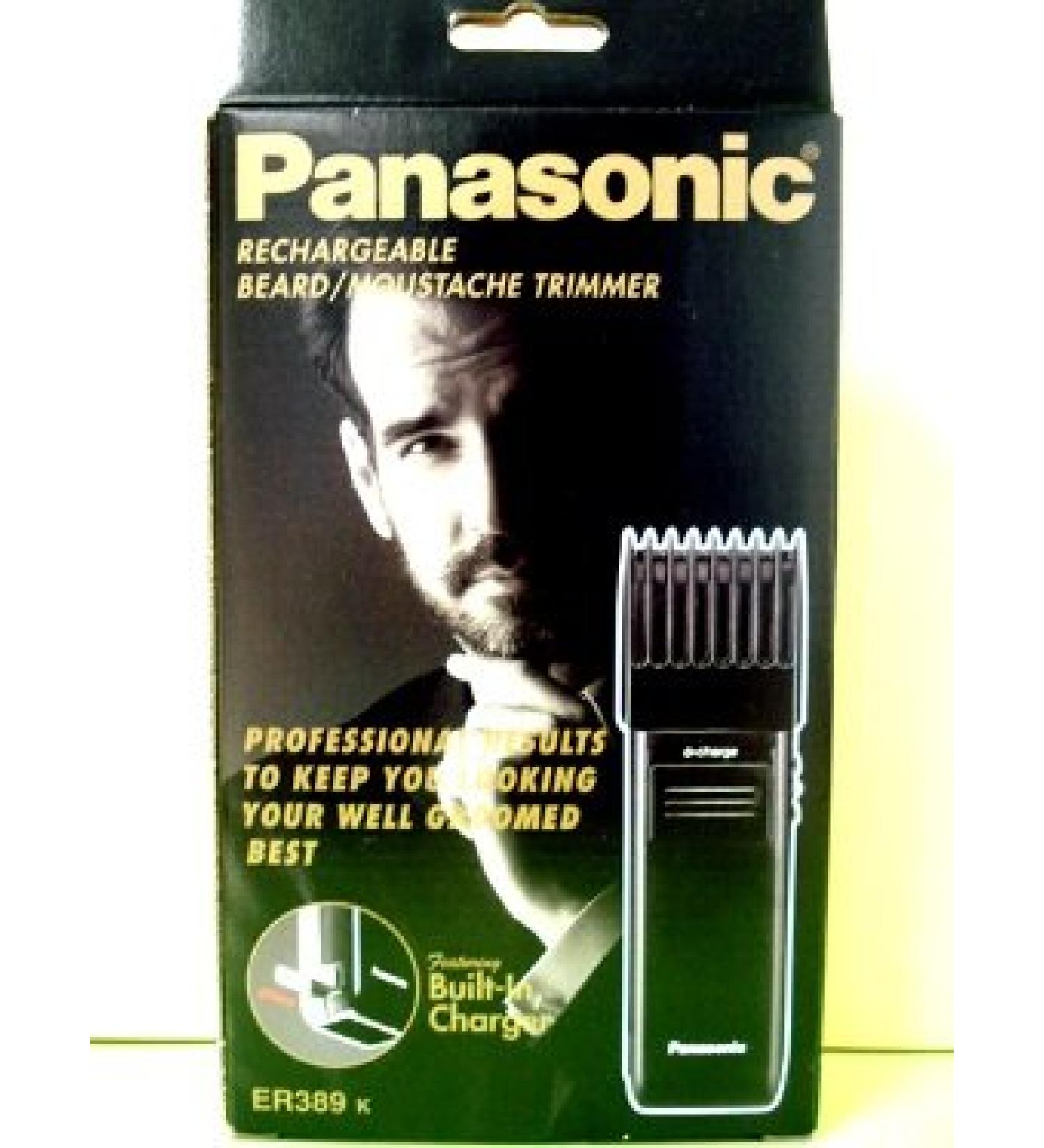 PANASONIC BEARD/MUSTACHE TRMR. RECHARGEABLE