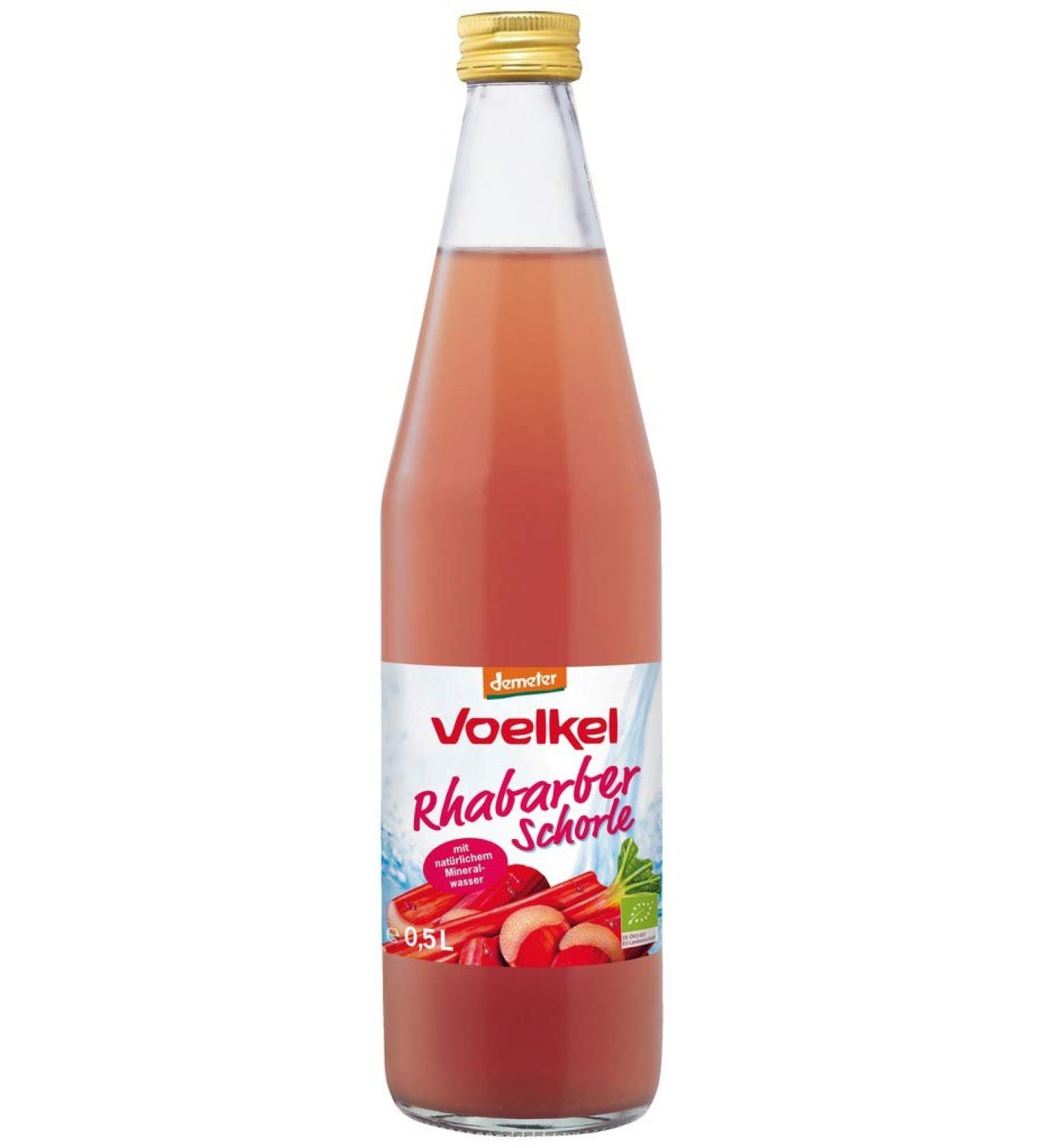 Voelkel Organic Rhubarb Spritzer (2 x 0.50 l) Rhubarb 2 x 0.50 l