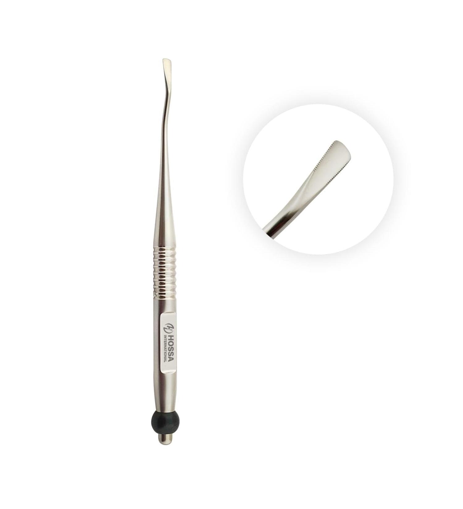Buy Dental Periotome Curved Tip 2.5 mm with Micro Teeth - High-Quality Dental Instruments (Hossa) - International Shipping Available - Buy Online on GoSupps.com