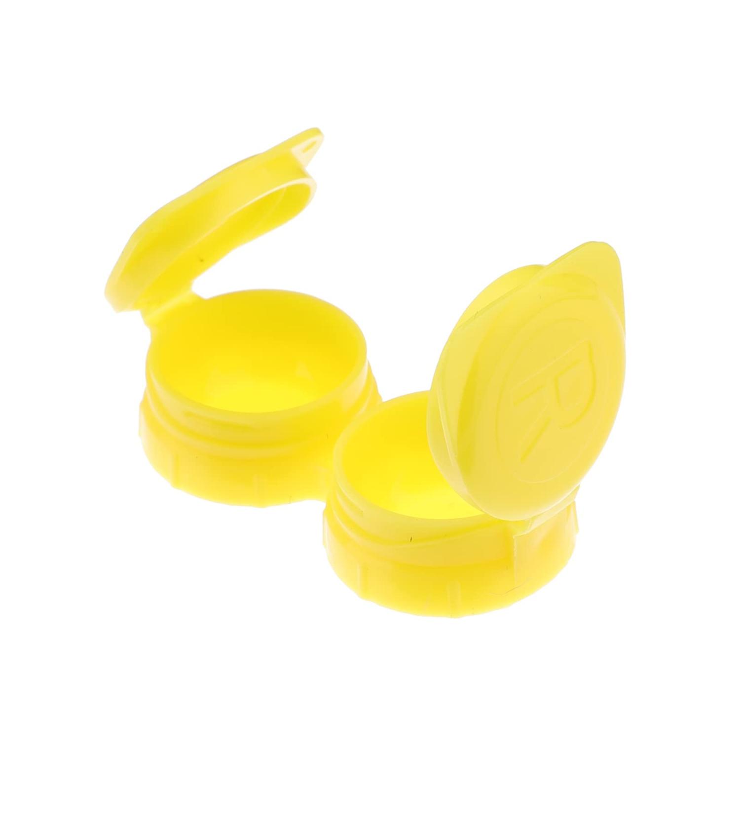 Buy Milists 10-Piece Yellow Contact Lens Case Set - Left & Right Eye Containers for School Home & Travel - Buy Online on GoSupps.com
