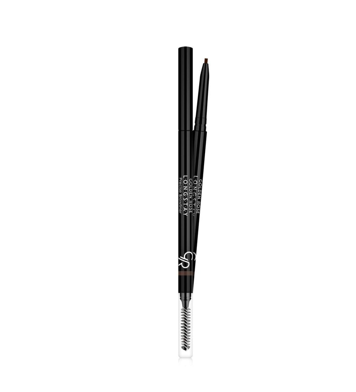 Longstay Precise Browliner Eyebrow Pencil - 105 Very Light Brown - Golden Rose - Eyebrows - 105 Very Light Brown 1 Unit - Buy Online on GoSupps.com