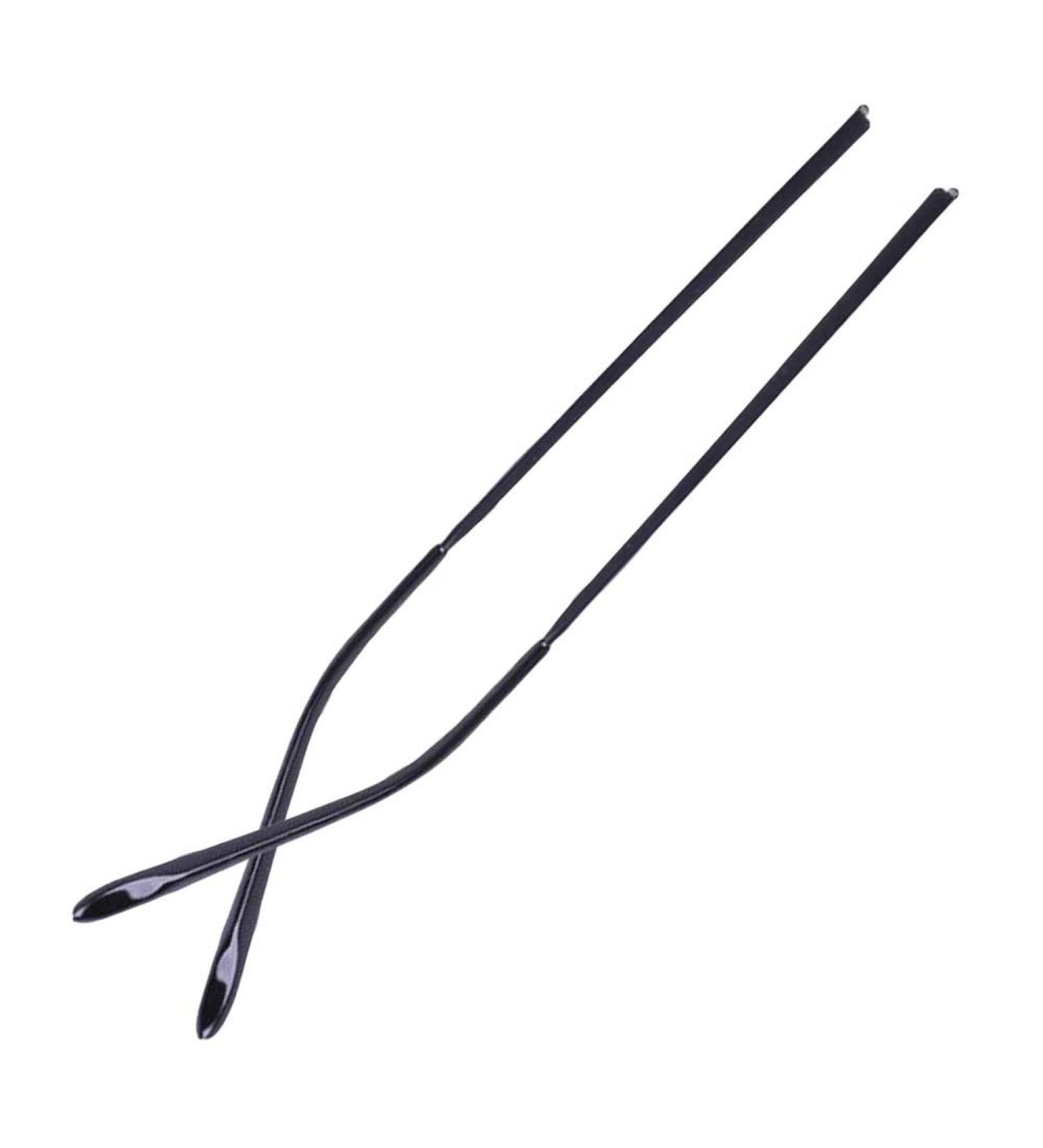 Munani-arm-arm-leg glasses replacement glasses arm glasses 1 pair of metal-glasses and glasses-replacement brackets matt black wipers