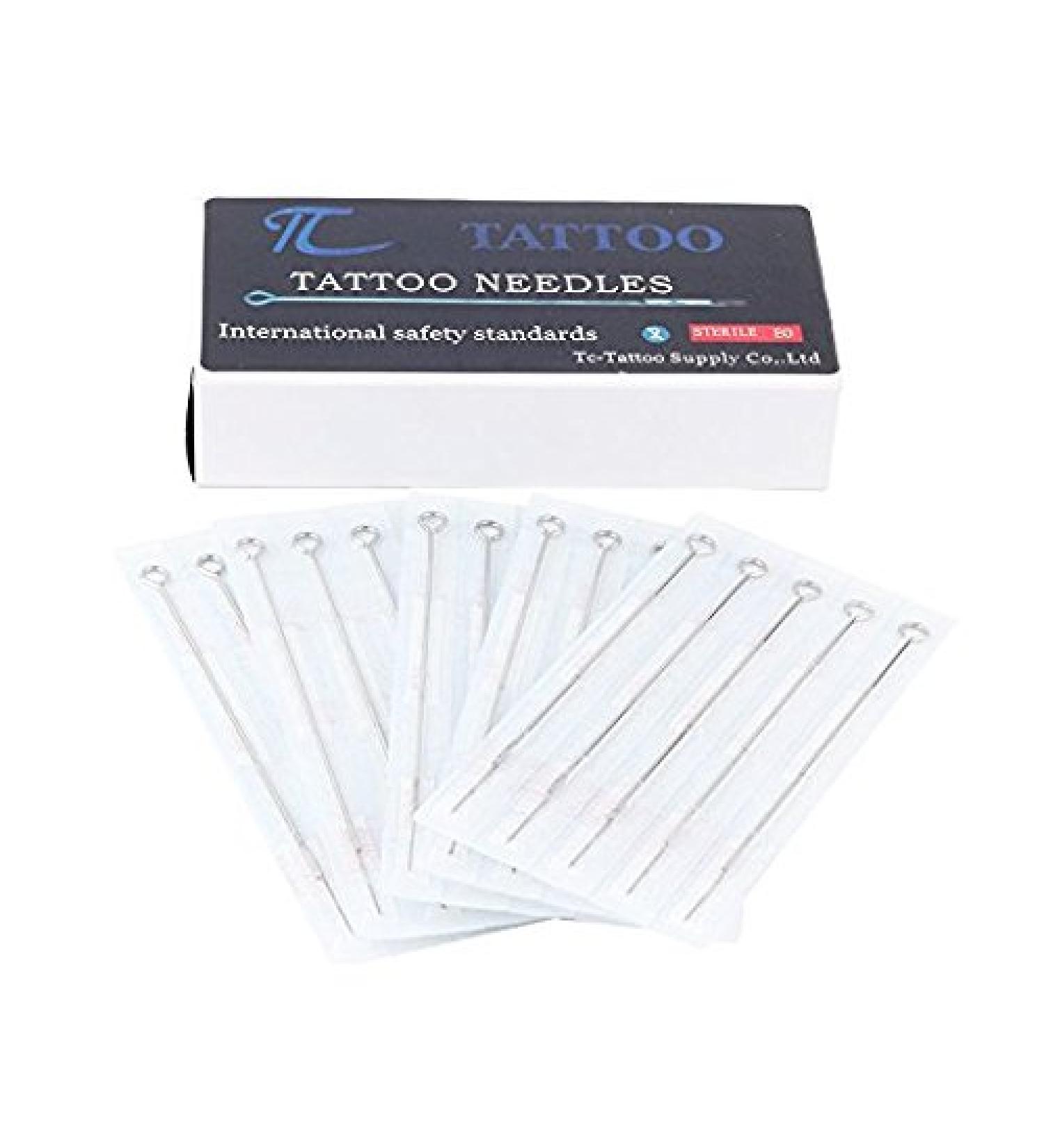 50 Tattoo Needles 7RL Tc for Precision 7 Round Line Tattoo Machine Kit - Buy Online on GoSupps.com