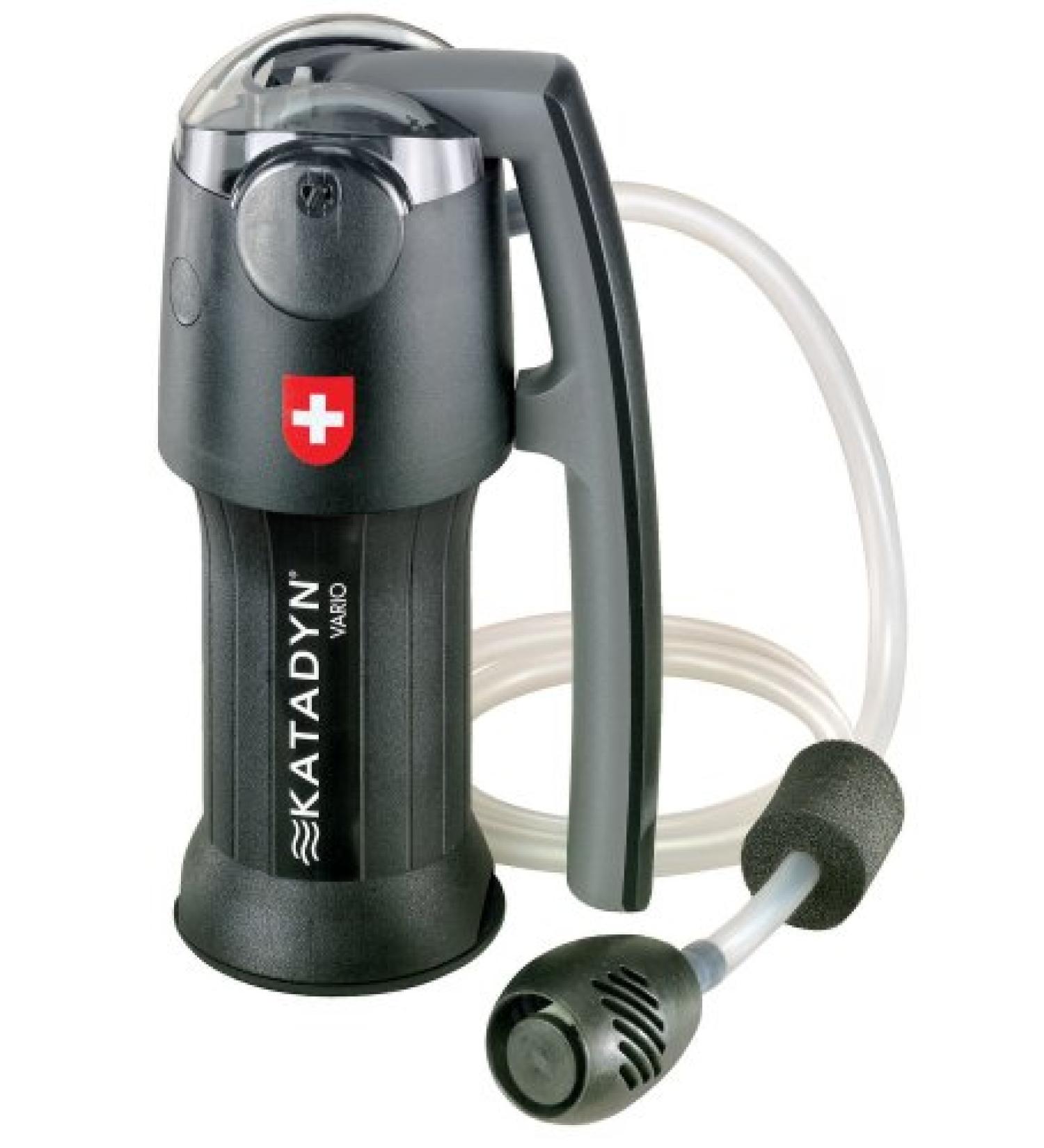 Katadyn Vario Water Filter - Dual Technology Microfilter for Camping & Emergency Preparedness - Buy Online on GoSupps.com