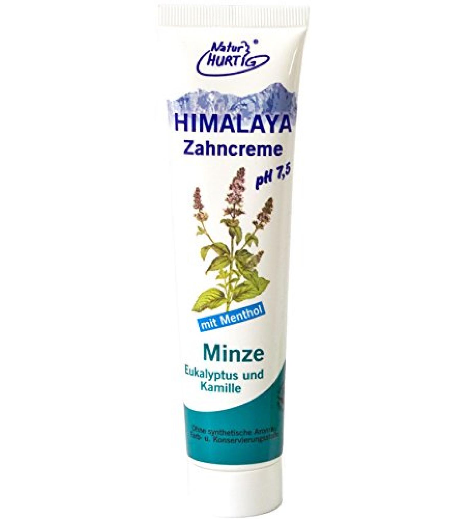 HIMALAYA herbal toothpaste mint vegan from Natur Hurtig (4x75ml)
