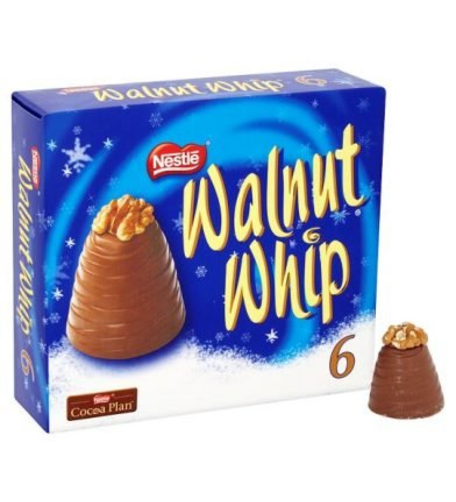 Nestle Nestl Walnut Whip 6 Paquets 180g