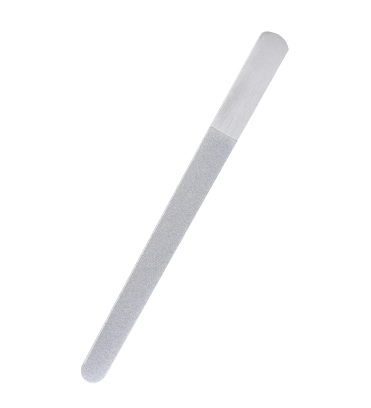 Fingernail Files Nail Files Metal Nail File Toenail File for Natural Nails Pedicure Tool Nail Care for Home Salon or Travel A-01 Long - Buy Online on GoSupps.com