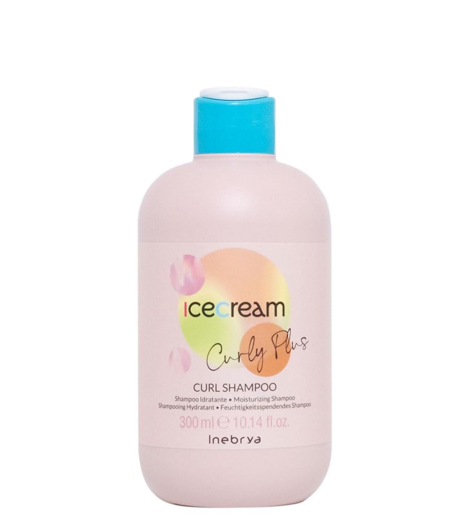 Inebrya Ice Cream Curly Plus hydrating shampoo 300ml