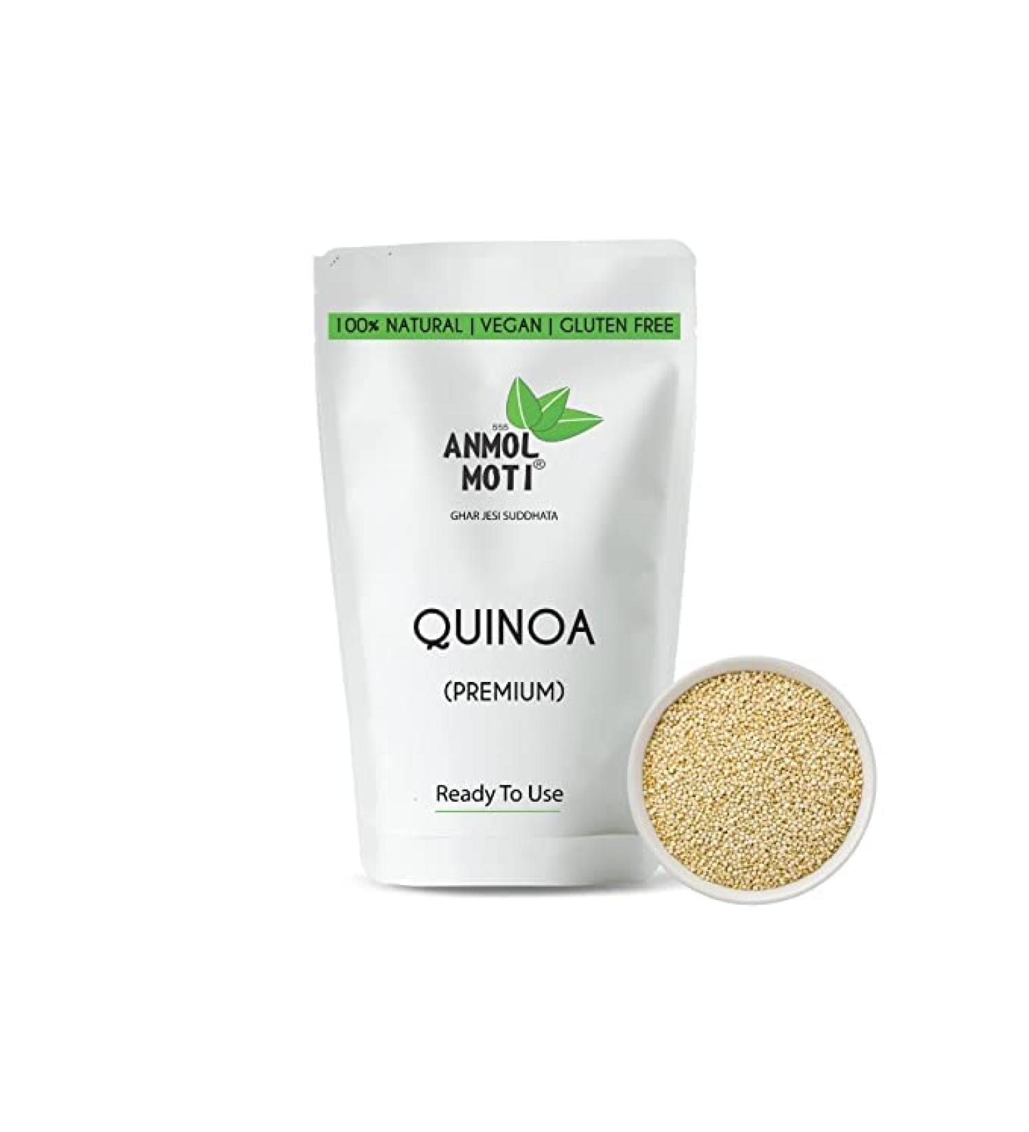 SHN ANMOL MOTI 555 Quinoa Diet Food | Cereal for Breakfast | Quinoa Seeds (100 gm)