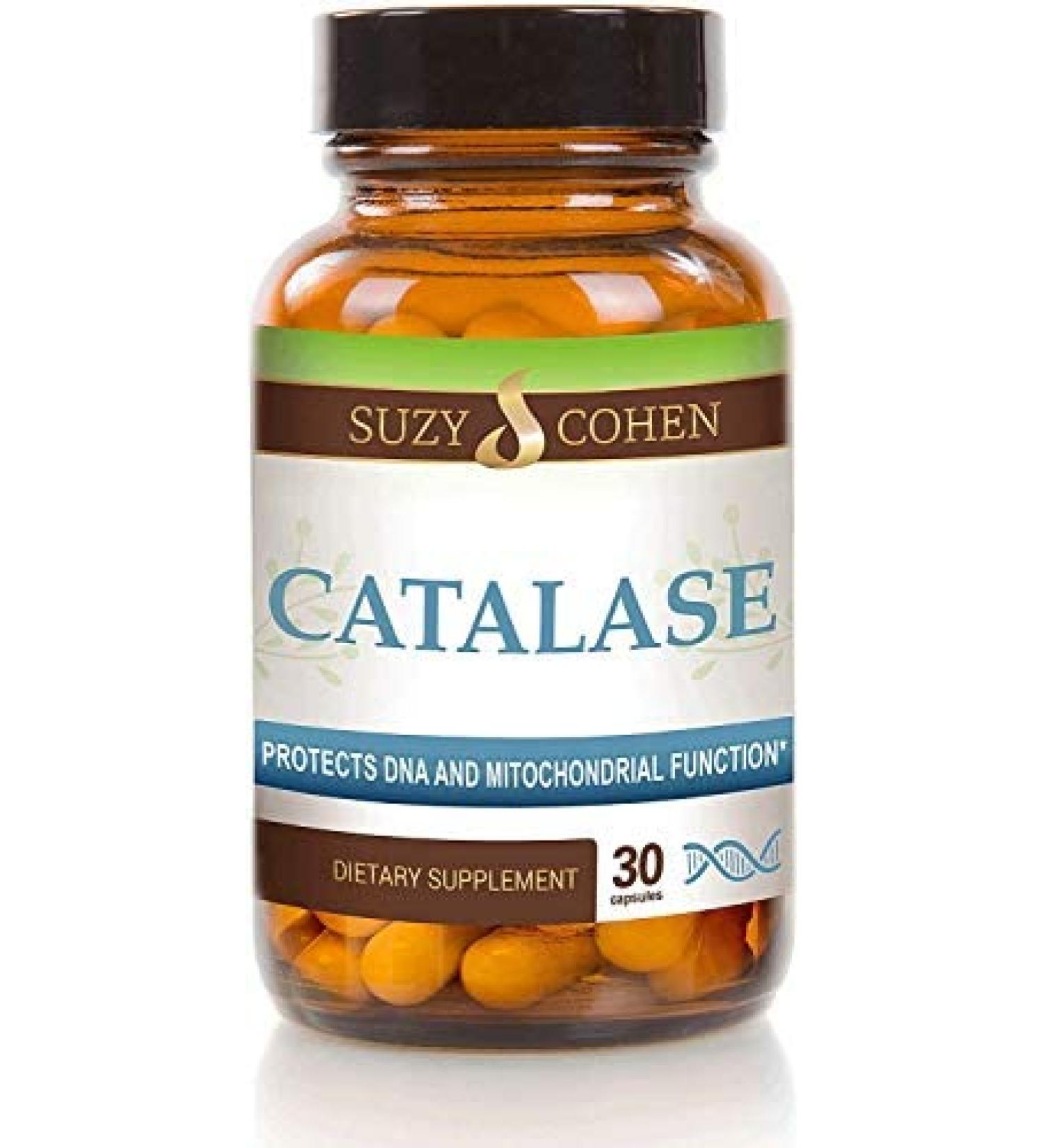 Catalase 12,500 Catu Dietary Supplement - Supports Liver Health, Skin, Hair, Blood & Cholesterol - 30 DR Caps - Buy Online on GoSupps.com