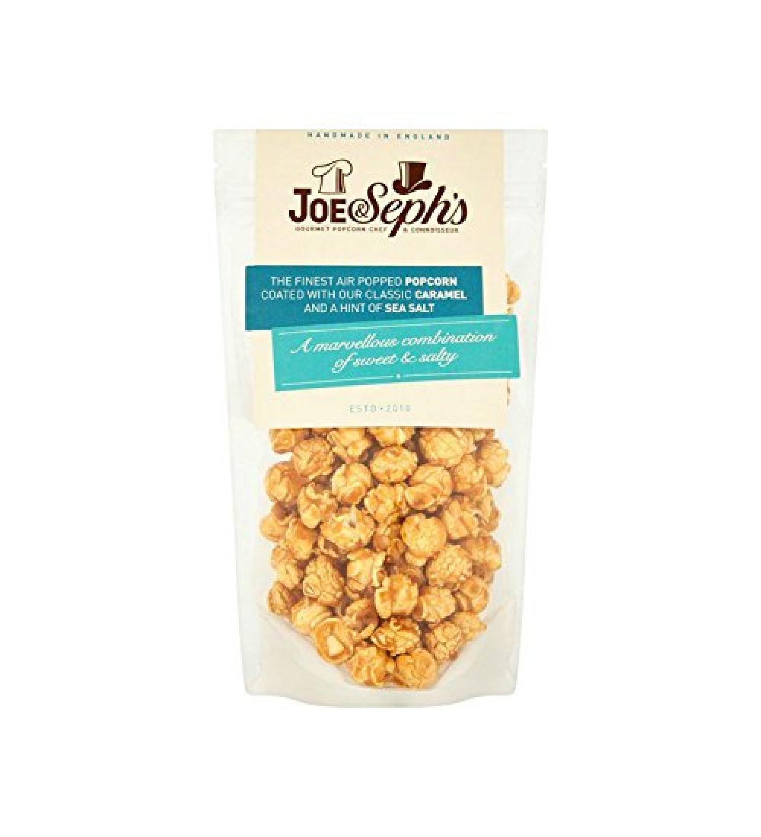 Joe & Seph's Caramel Salé Popcorn 80G (Paquet de 4)