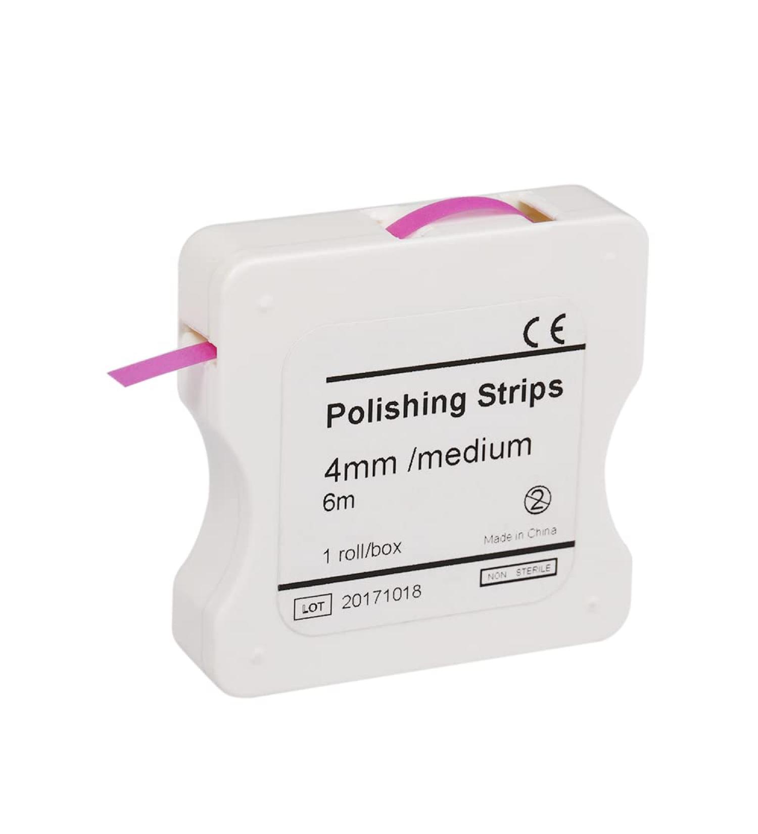 Sunydog Tooth Sandpaper Roll - 4mm Dental Polishing Strip for Whitening & Interdental Grinding | Premium Resin Tool - Pink - Buy Online on GoSupps.com
