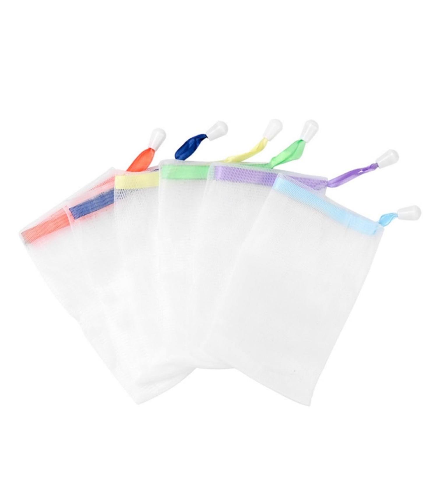 BIUDECO 1 Soap Pouch for Soap Homemade Soap Net for Soap Bath Wipe Soap Saver Net Soaps - Buy Online on GoSupps.com