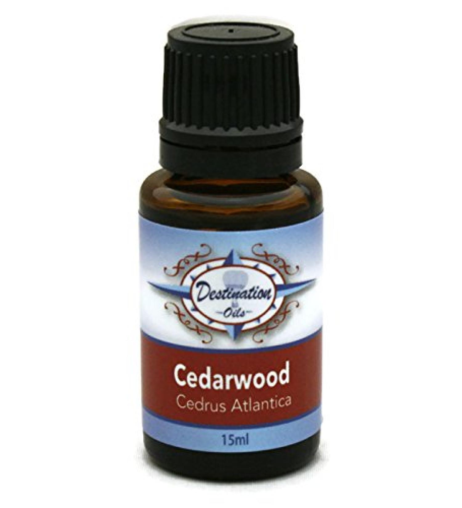 Destination Oils 15ml Cedarwood Essential Oil- Cedrus Atlantica- 100% Pure