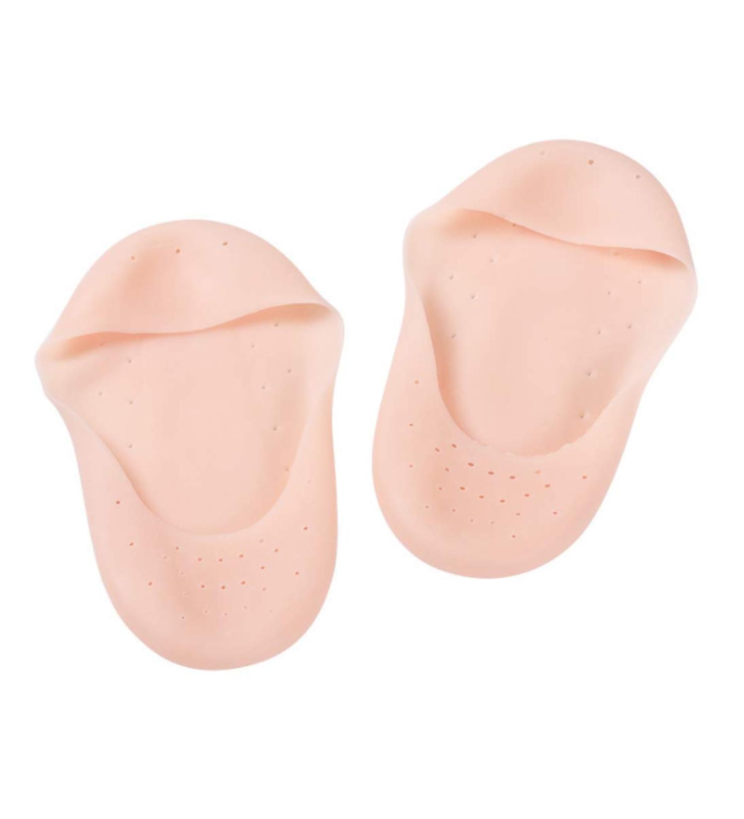 Silicone Socks Full Length for Foot and Heel 2 Pairs (Small - 8.1cm (3.19 inches)*17.5cm (6.88 inches)) - Buy Online on GoSupps.com