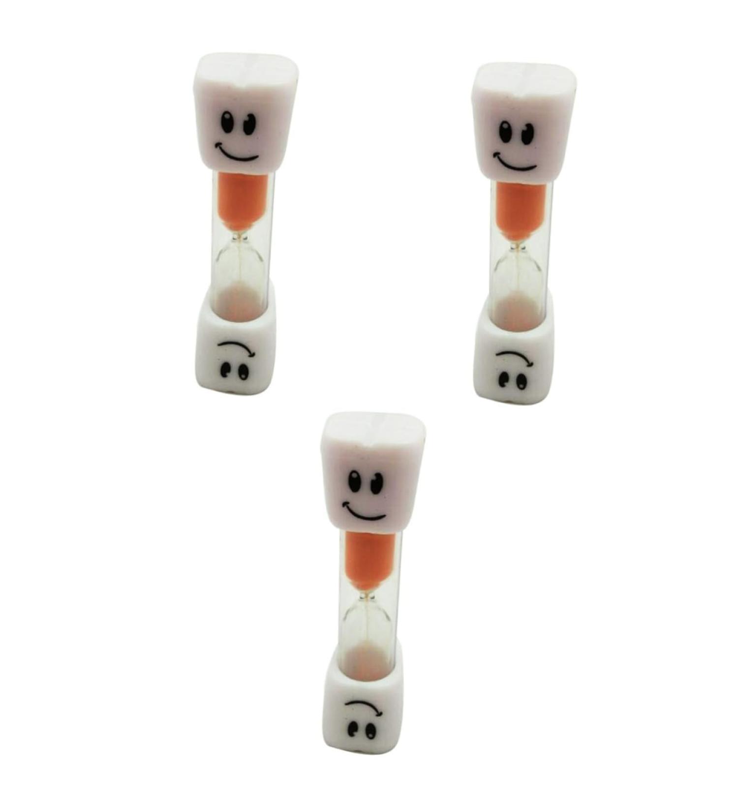 BESTonZON 3pcs Child Toothbrush Timer Set - Fun Smiling Face Gift for Kids | International Shipping Available - Buy Online on GoSupps.com