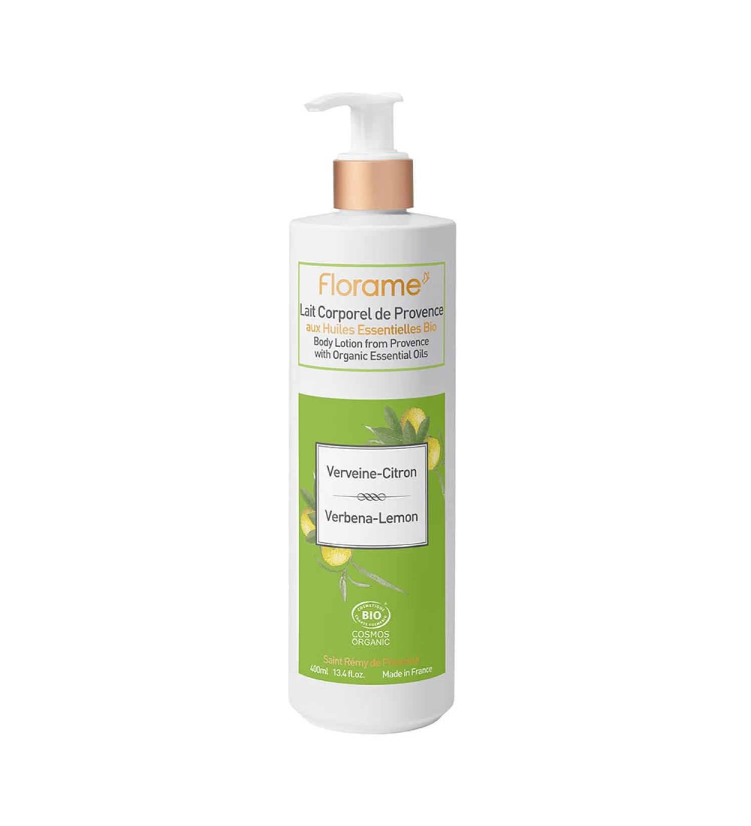 Florame lait corporel de Provence Verveine Citron 400ml