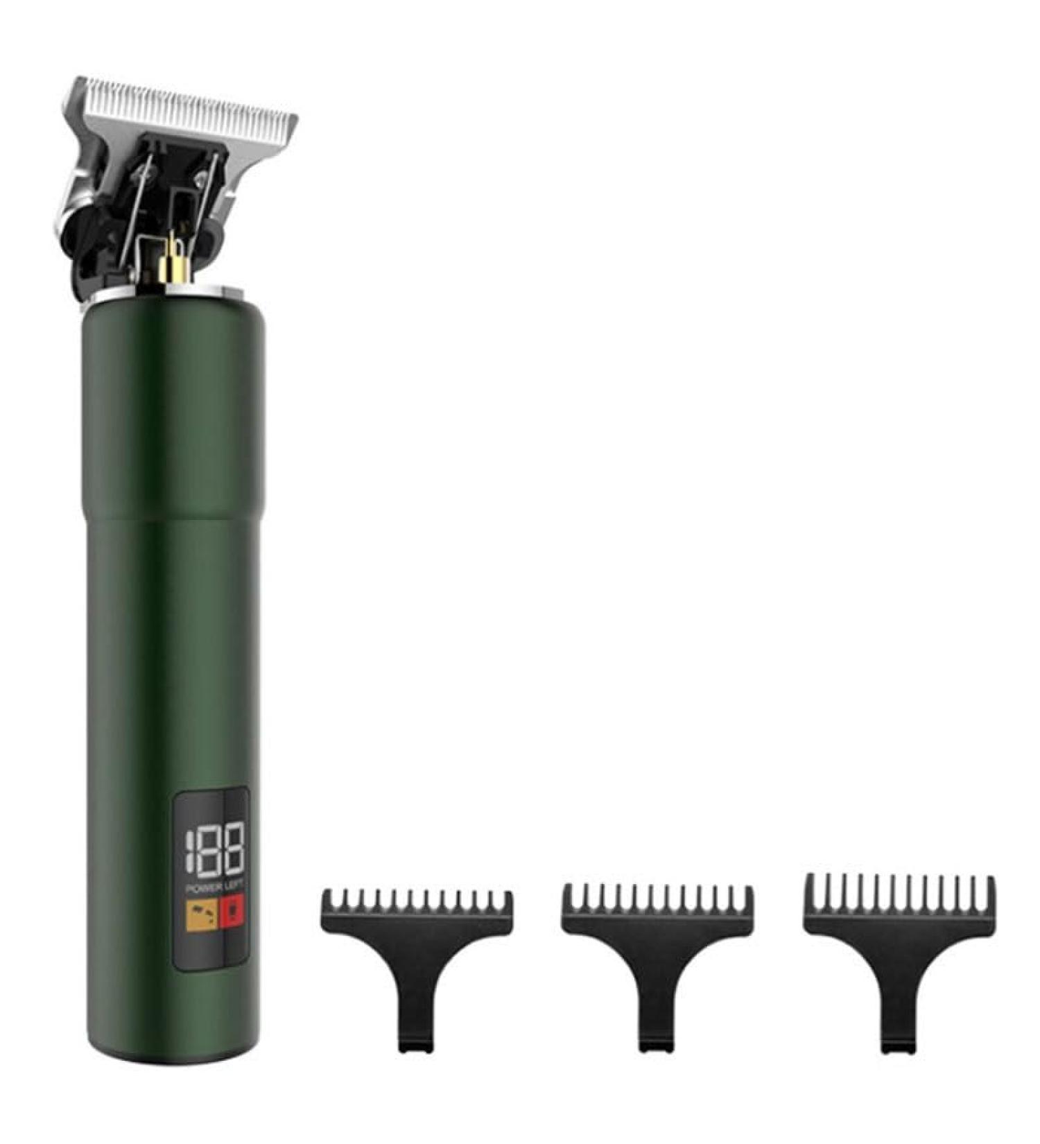 Premium Waterproof Hair Clippers for Men - 10W Electric Beard Trimmer with Rechargeable Full Metal Design - Perfect for Grooming & Hair Cutting - Buy Online on GoSupps.com