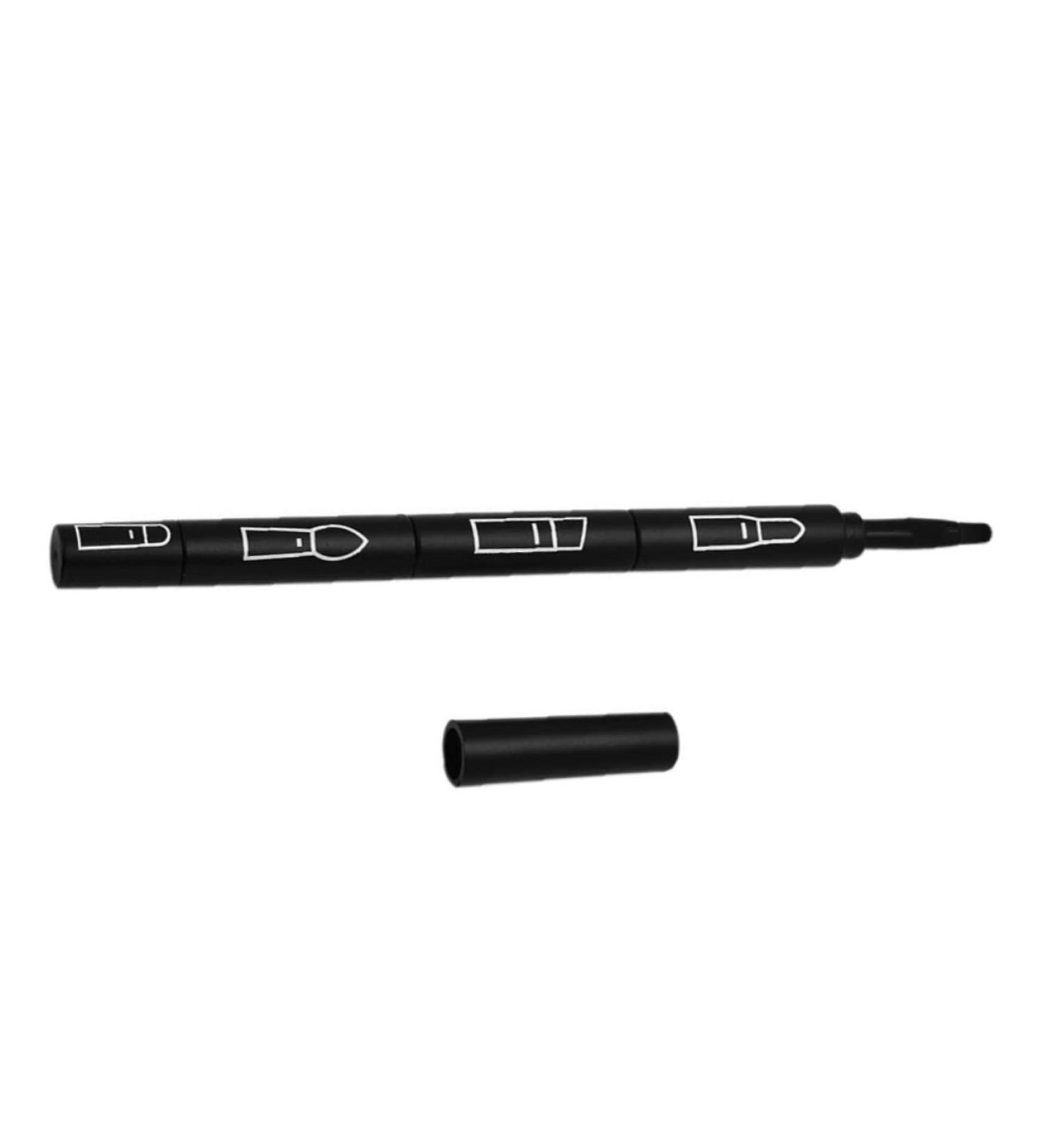 Versatile Makeup Brush Set Lip Eye Shadow Concealer Eyeliner & More | Portable Cosmetic Tools for Flawless Application - Buy Online on GoSupps.com