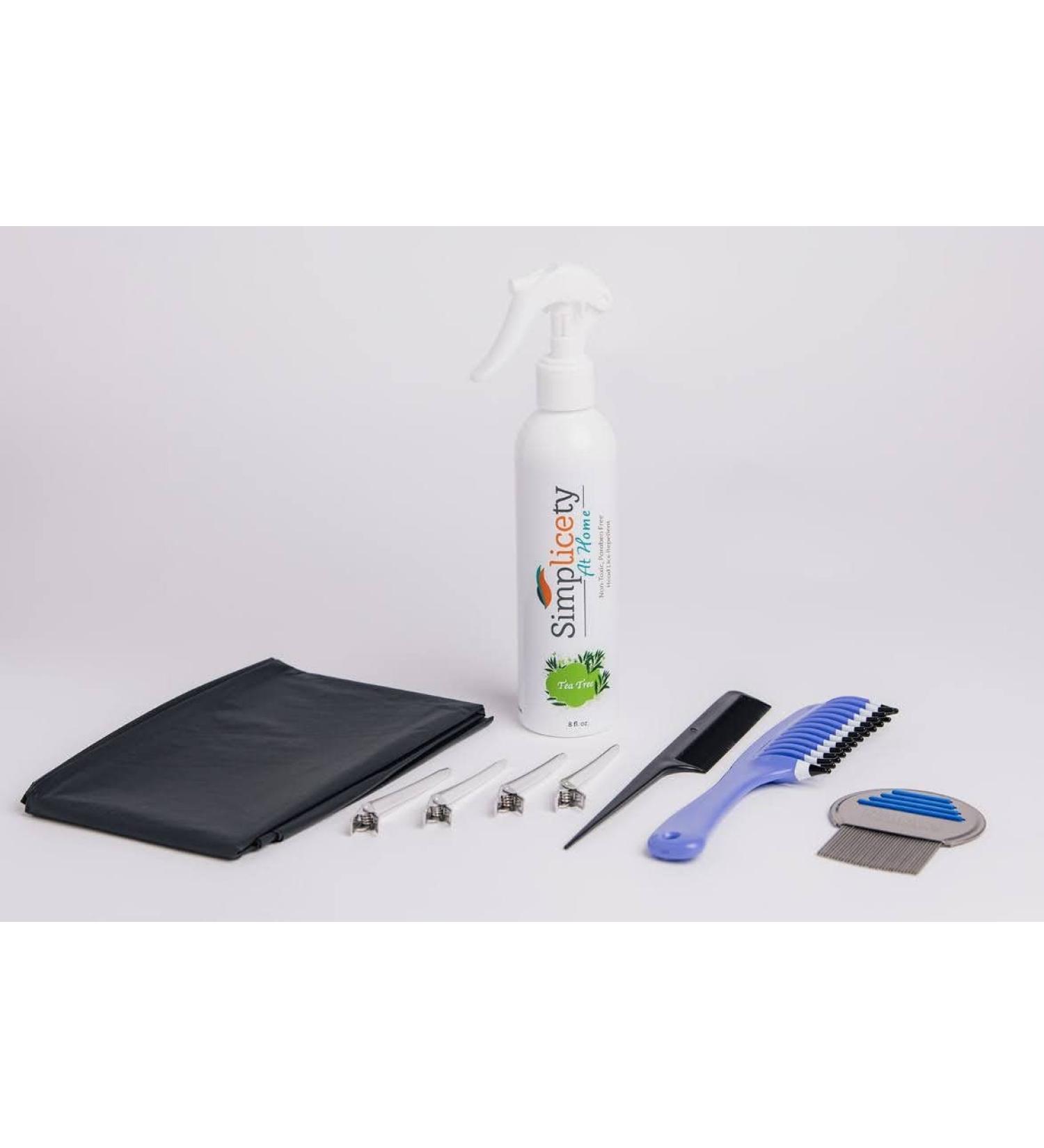 Simplicety At Home Natural Lice Treatment Kit - Effective and Safe Solution - Buy Online on GoSupps.com