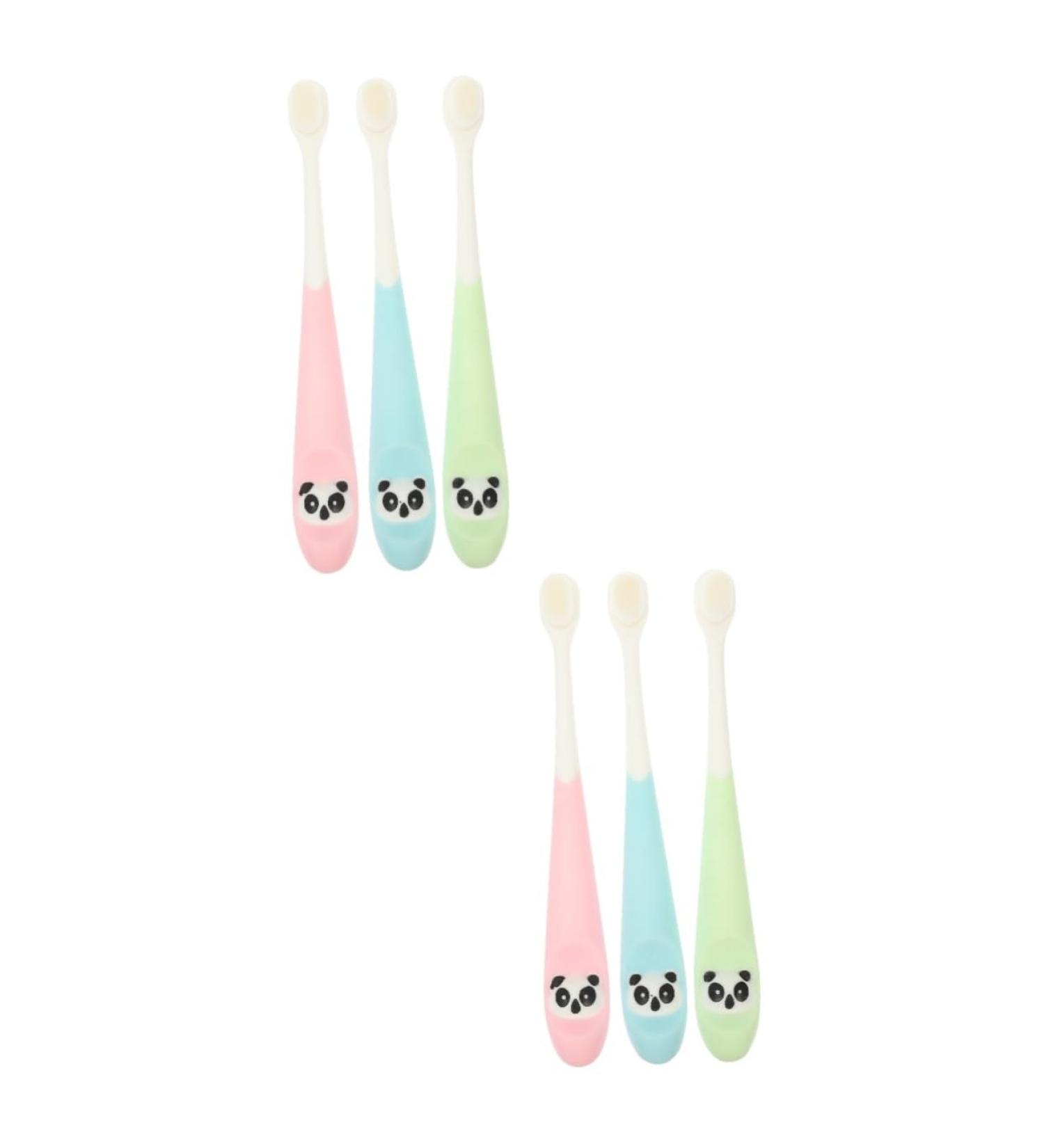 JECOMPRIS 6 Pack Travel Toothbrush for Kids | Soft & Portable Children's Dental Care Tools - Buy Online on GoSupps.com