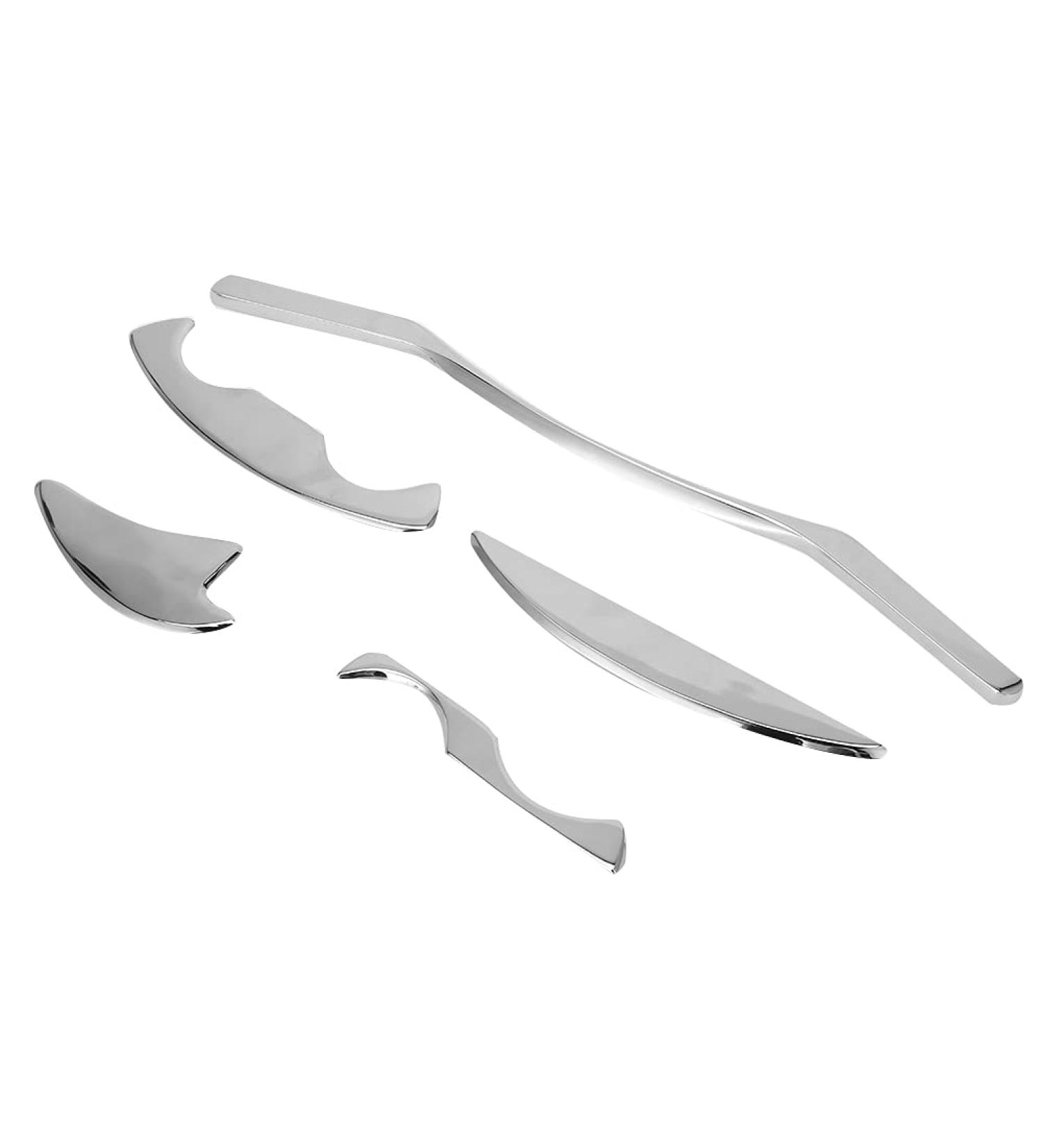Verdant Touch Stainless Steel Gua Sha Cockroach Massage Tool Set - 5-Part Professional Health Care for International Shipping - Buy Online on GoSupps.com