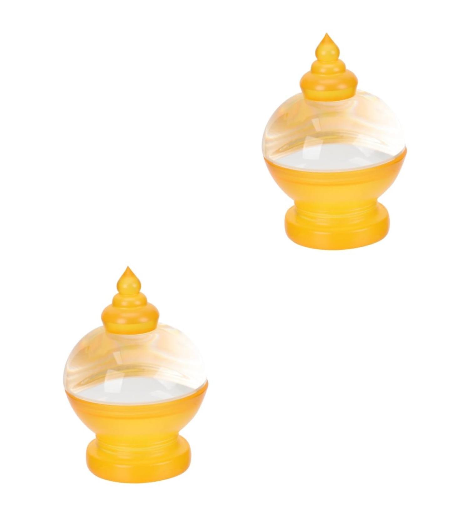 Abaodam 2pcs Sacrificial Supplies Arts & Crafts Supplies Stupa Tower Acrylic Pagoda Tower Delicate Altar - Buy Online on GoSupps.com