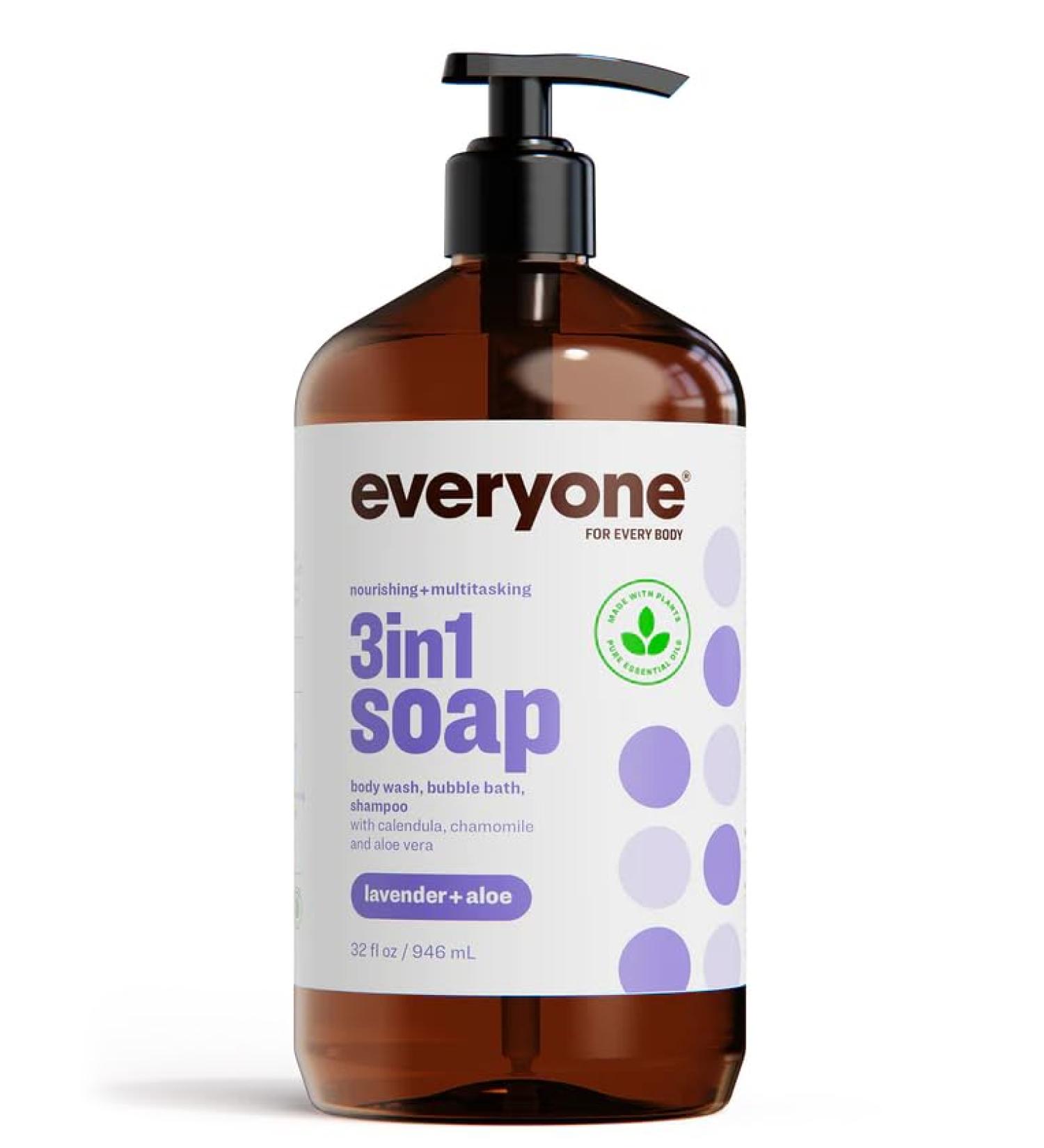 Everyone Lavender Aloe Liquid Soap 32 FZ 32 Fl Oz (Pack of 1)