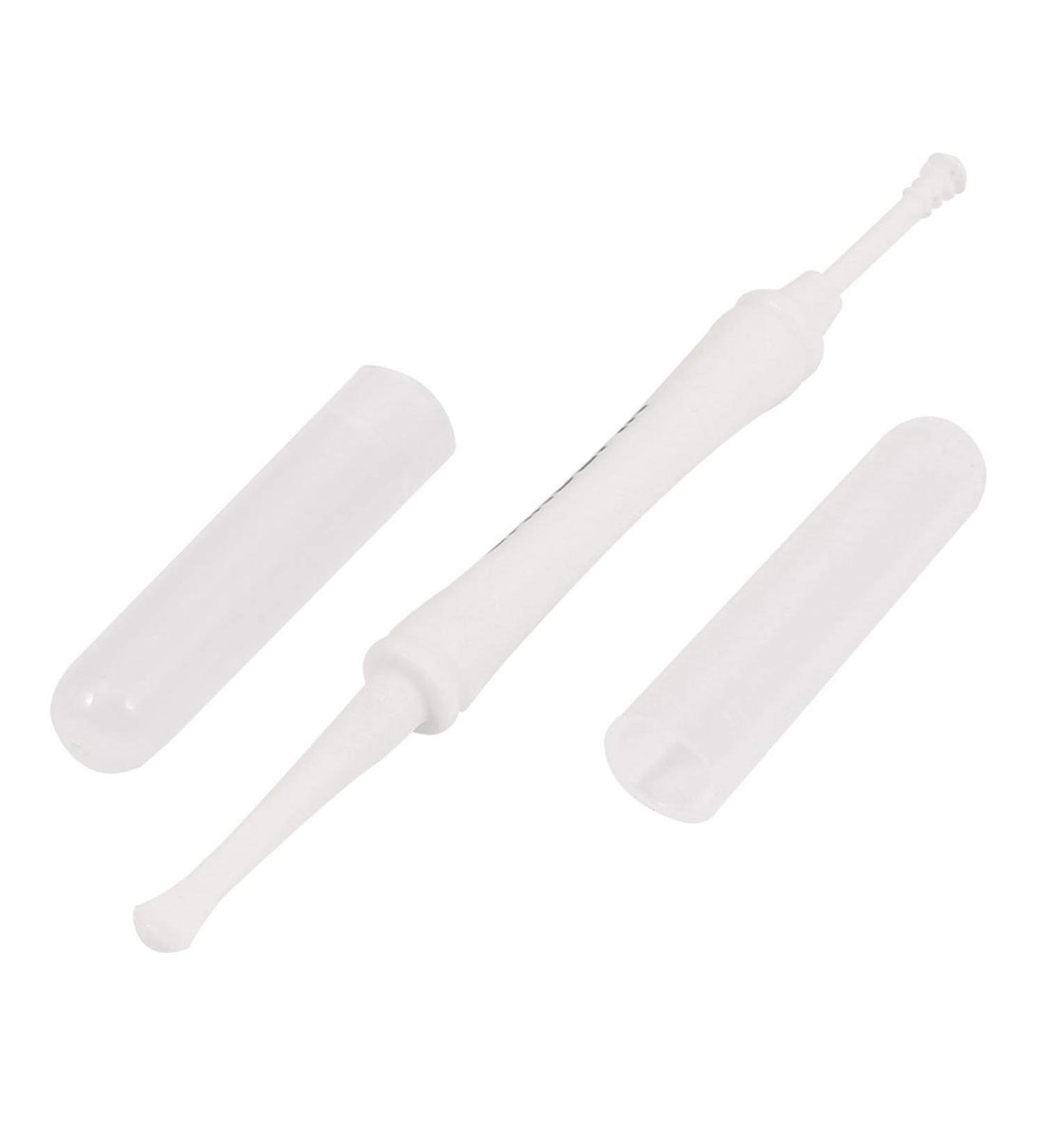 Qtqgoitem Dual Head Spiral Tip Ear Wax Remover - White Plastic (Model 7691f6540f6a33) - Buy Online on GoSupps.com