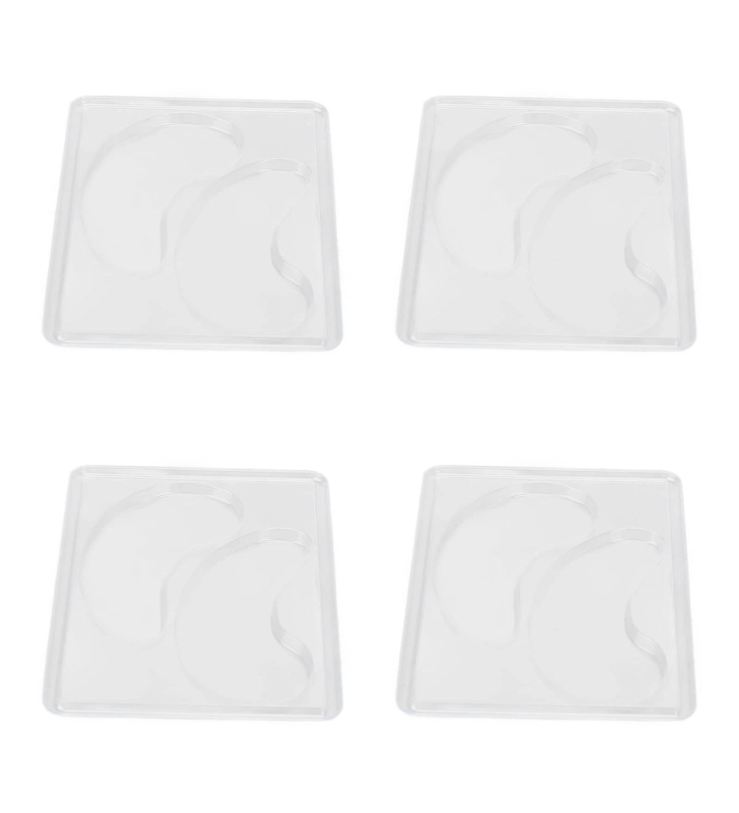 Ymiko DIY Transparent Eye Mask - Reusable Under Eye Patches Tray Plate for Spa Quality Skincare - Buy Online on GoSupps.com
