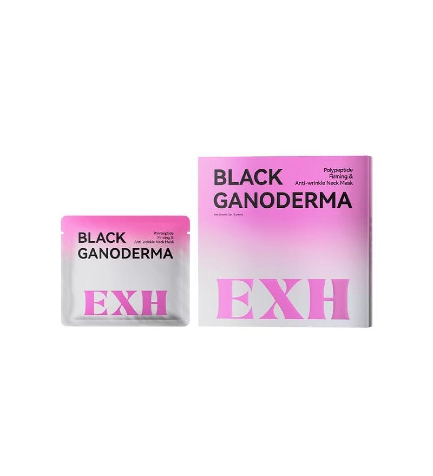 EXH Neck Wrinkle Patches for Tightening and Firming - Collagen Neck Mask with Black Ganoderma Polypeptide - Hydrating Neck Firming Mask for Crepey Skin & Tech Neck (10 Sheets) - Buy Online on GoSupps.com