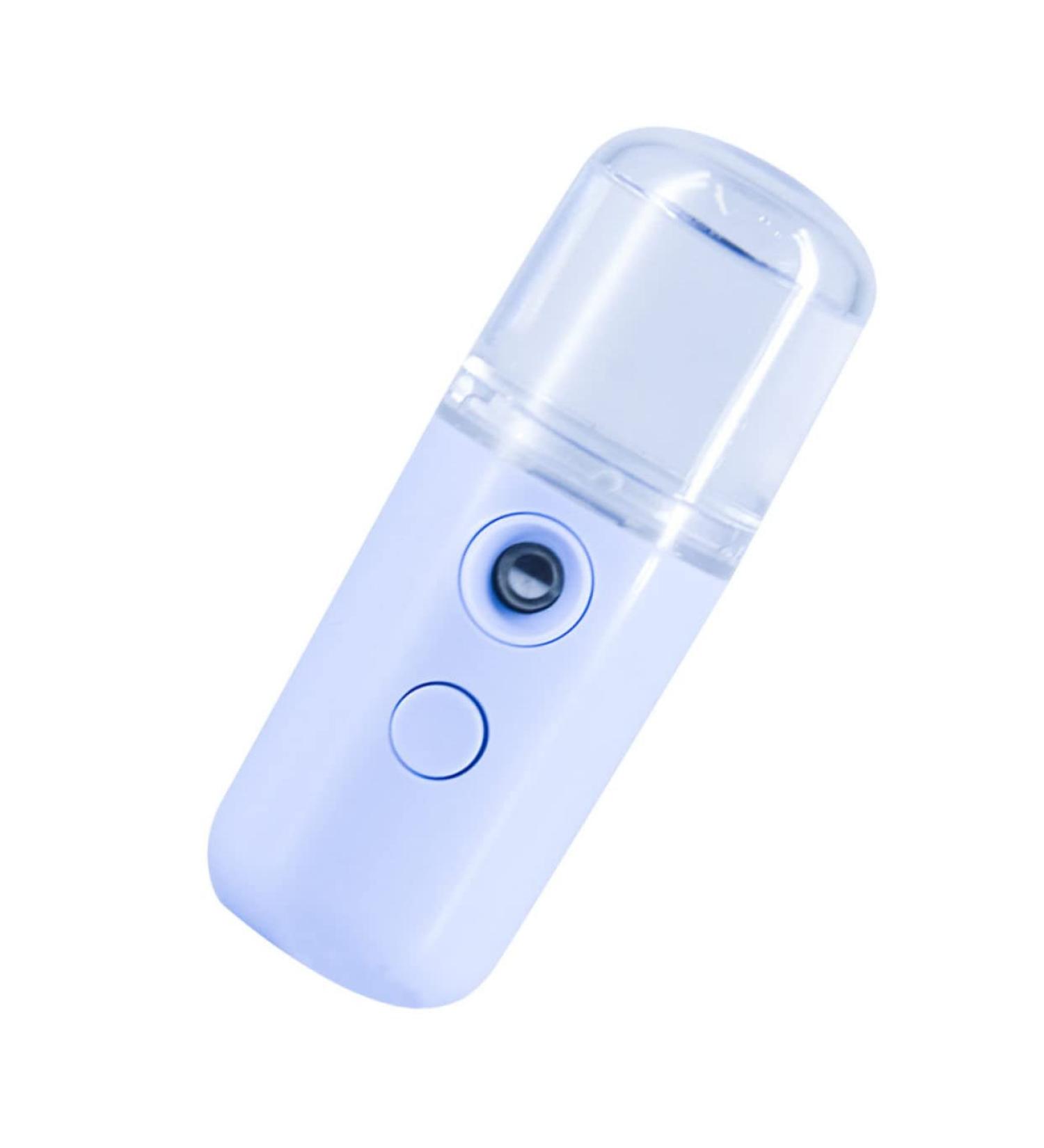 LIFKOME 1pc Sprayer Plastic Charging Steamer Durable Facial Beauty Nano Multi-function Handy Humidifier 14.5X4CM Blue - Buy Online on GoSupps.com