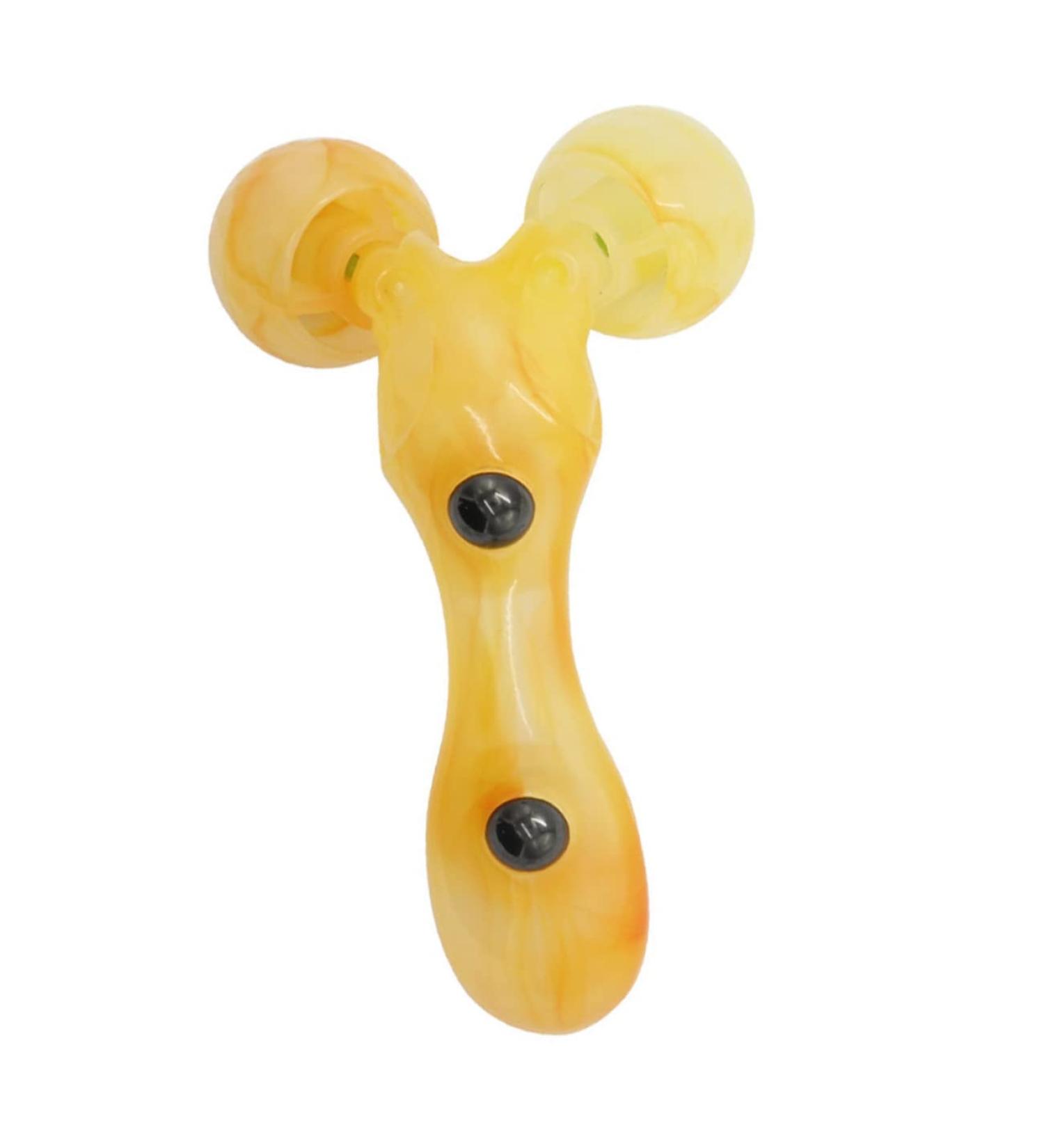 NOLITOY Facial Massage Roller - Handheld Neck & Face Massager for Perfect Facial Contour - Mini Rose Design - Shop Internationally - Buy Online on GoSupps.com