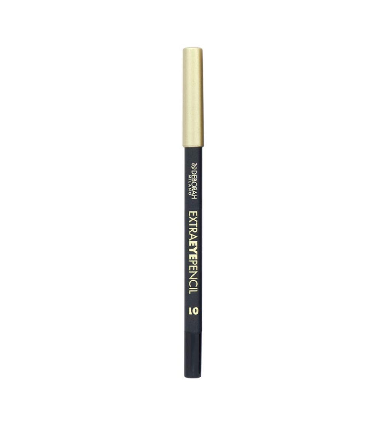Deborah Milano Extra Eye Pencil Plastic 1 Black - Long-lasting Waterproof Eye Liner | International Shipping Available - Buy Online on GoSupps.com