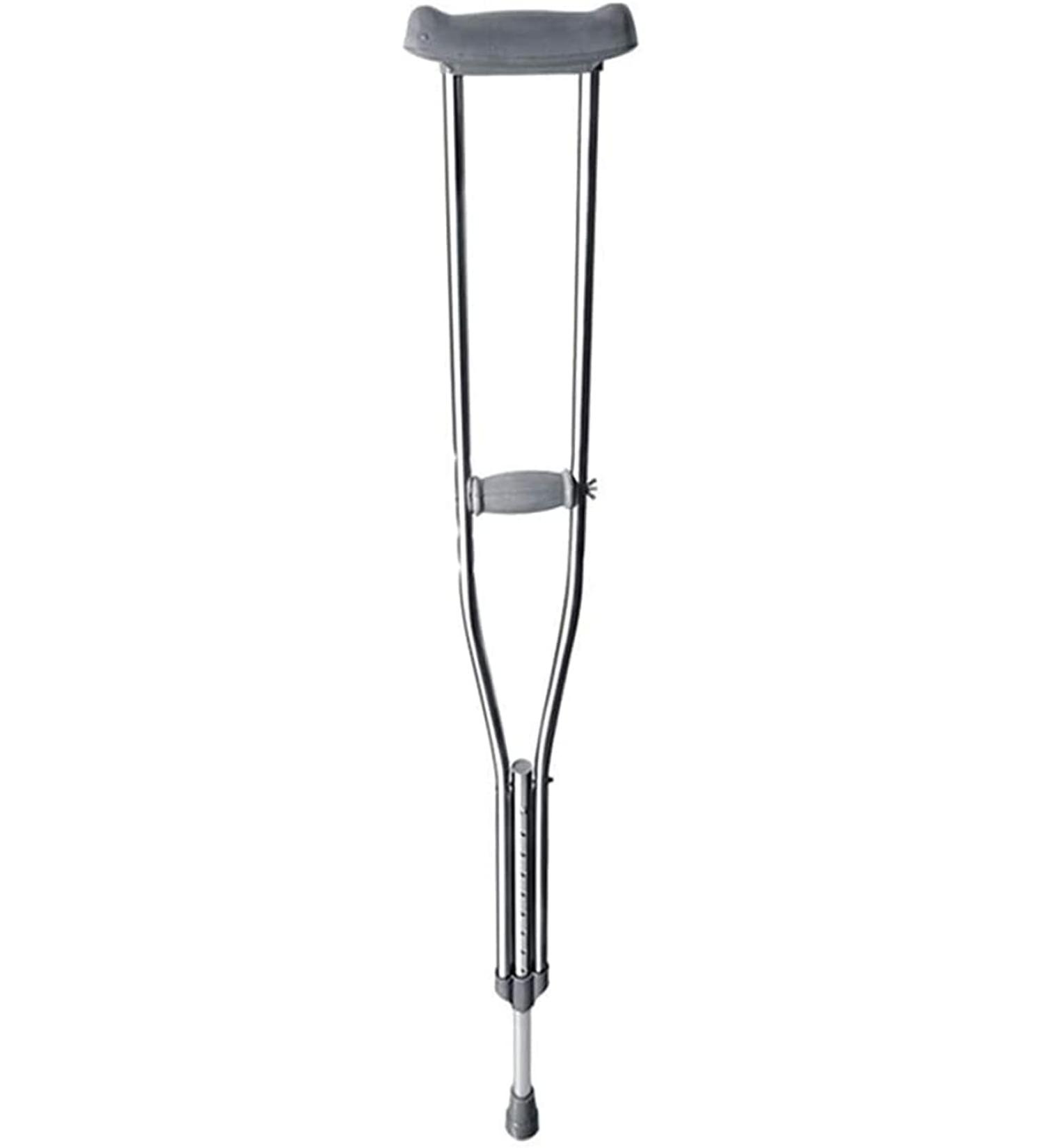 Crutches for Adults Underarm Portable Stainless Steel Shock Crutch Crutches Elderly Armpit Crutch Walking StickSlip Disabled Great for Travel or Work (Two Loaded M) Lucky Star A Loaded Large - Buy Online on GoSupps.com