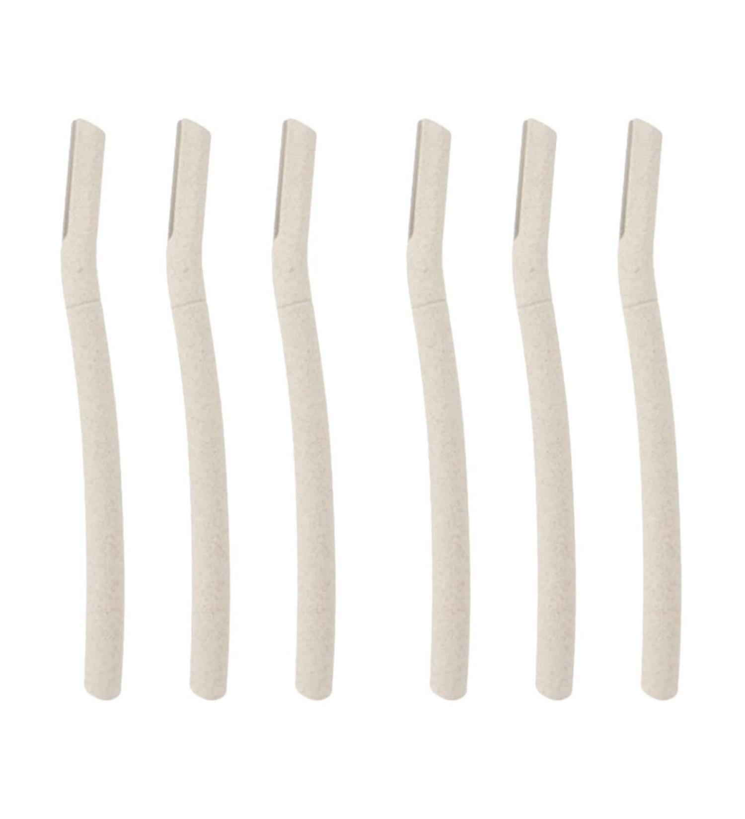 FRCOLOR 6 Pcs Eyebrow Scraper & Shaping Tools - Eyebrow Trimmers & Grooming Razors for Flawless Makeup - International Shipping Available - Buy Online on GoSupps.com