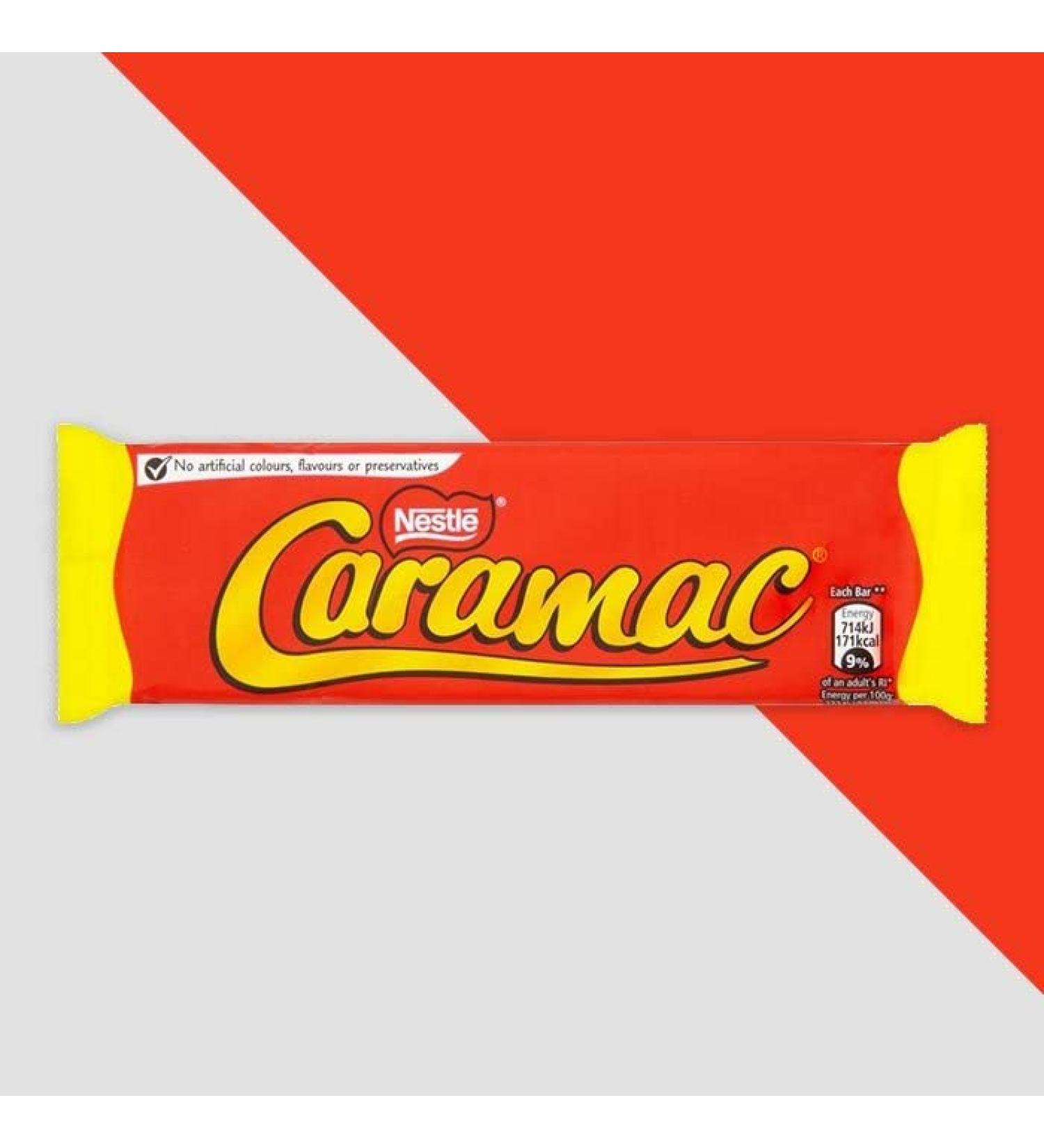 Nestle CARAMAC Bars Caramel Flavour Chocolate 30g Bars (12) Caramel 12 Count (Pack of 1)