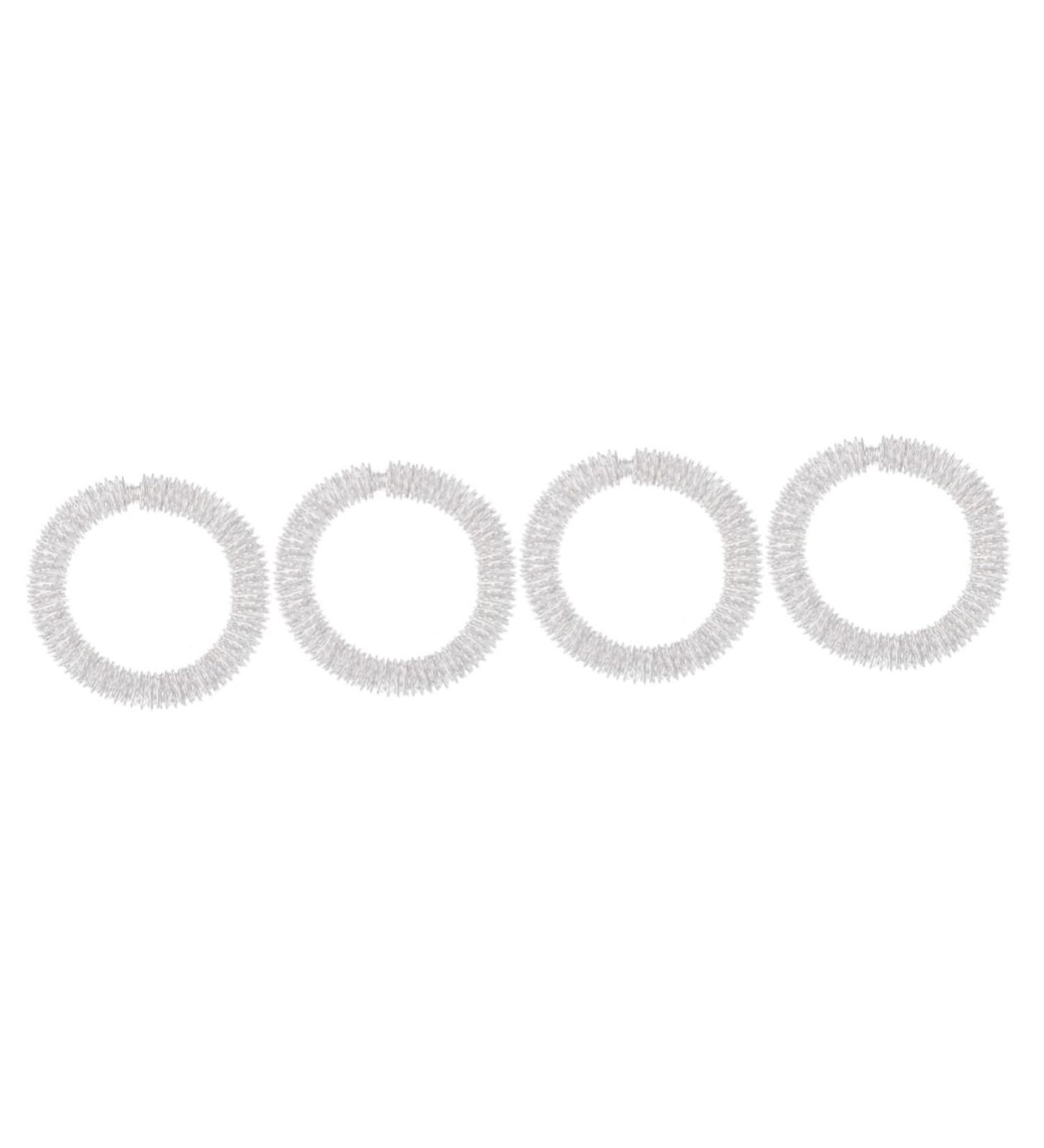 Lalafina 4-Piece Hand-Blown Wrist Massager | Flexible Metal Sensory Bracelet | International Shipping Available - Buy Online on GoSupps.com