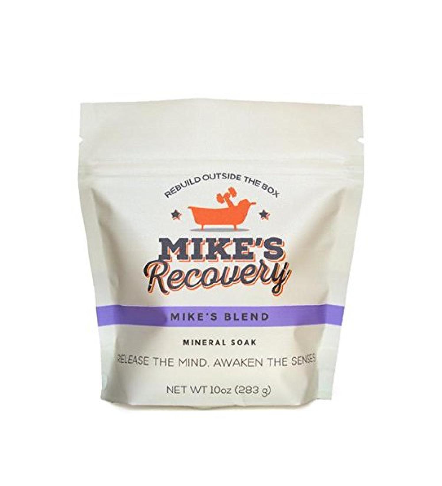 Mike's Recovery MIKE's BLEND POUCH Mineral Soak- Bath Salt Muscle Restore - Mikes Recovery (10oz.) 10 Ounce